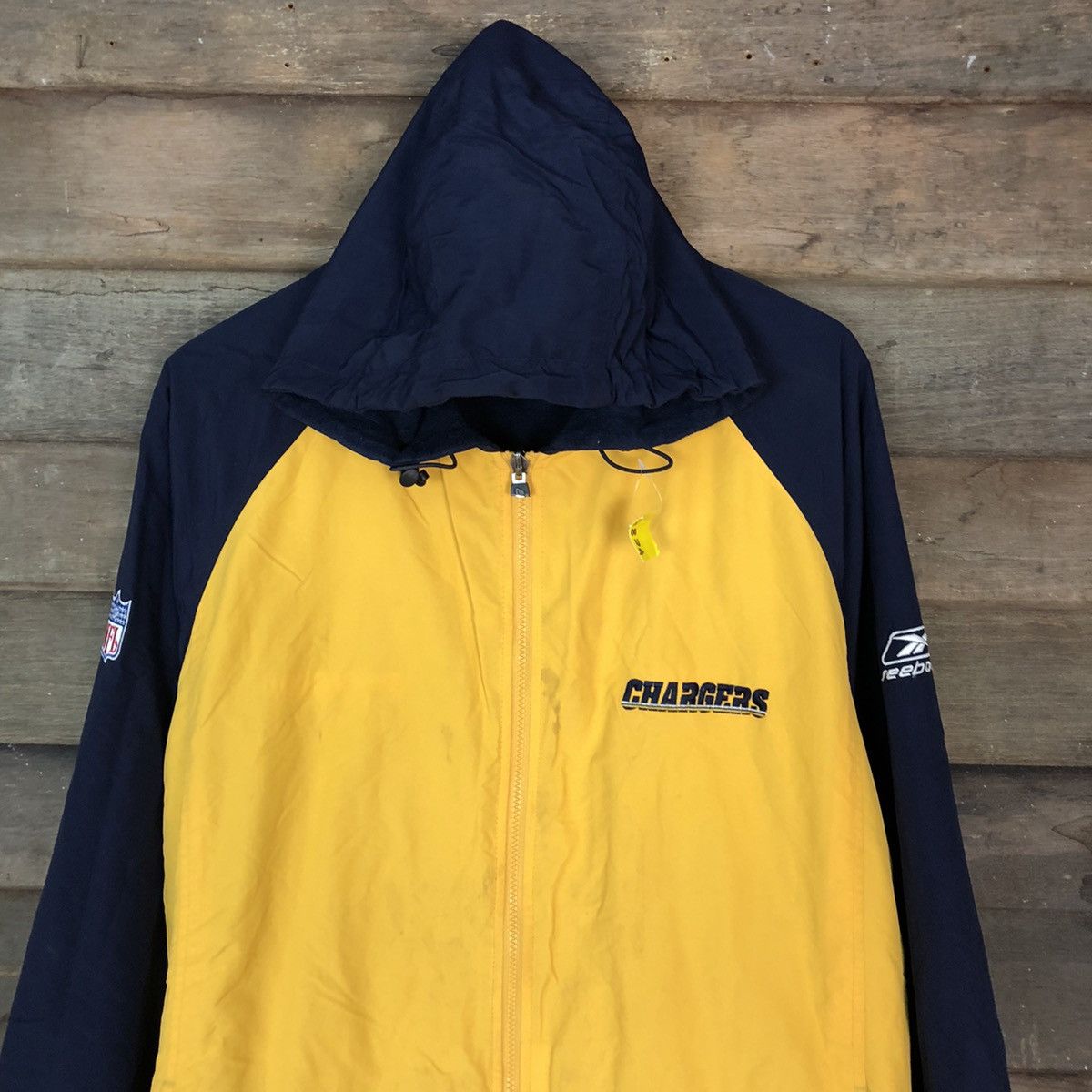 NFL NFL Chargers Reebook sweater jacket hoodie #2824 Size US XXL / EU 58 / 5 - 2 Thumbnail