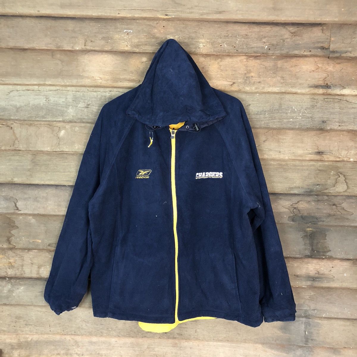 NFL NFL Chargers Reebook sweater jacket hoodie #2824 Size US XXL / EU 58 / 5 - 10 Thumbnail