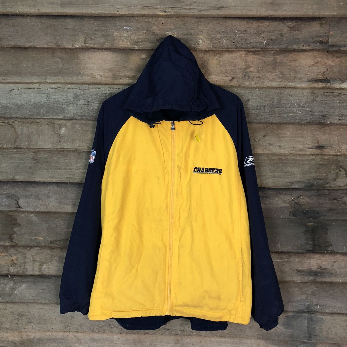 NFL NFL Chargers Reebook sweater jacket hoodie #2824 Size US XXL / EU 58 / 5 - 1 Thumbnail