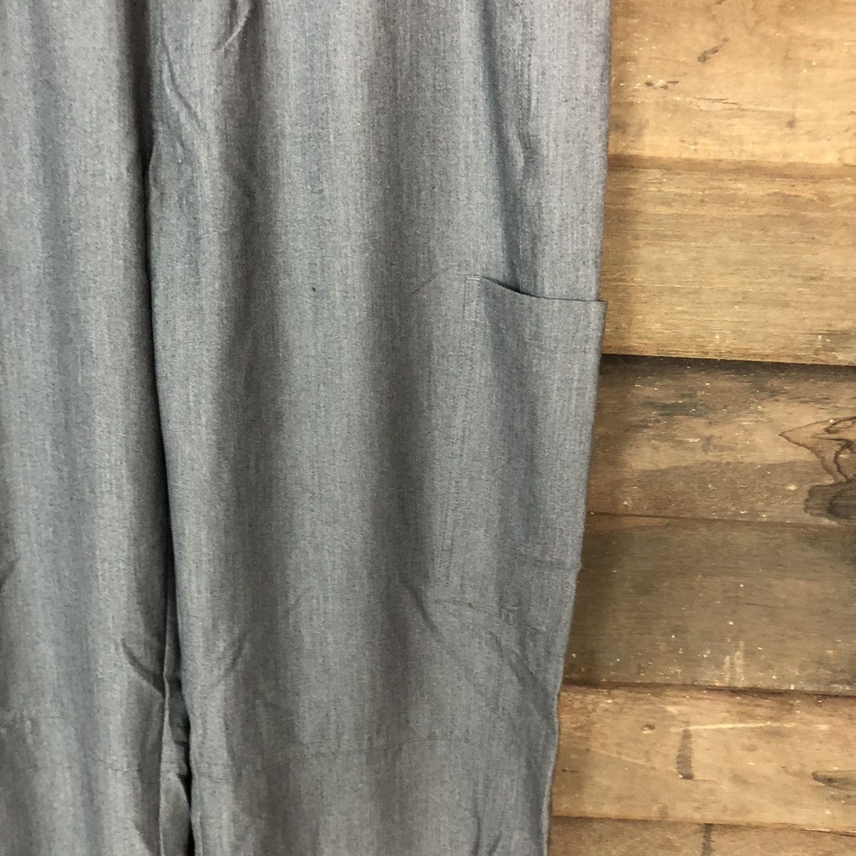 Japanese Brand Figs Grey multipocket Cargo Pants #2844 Size US 32 / EU 48 - 7 Thumbnail
