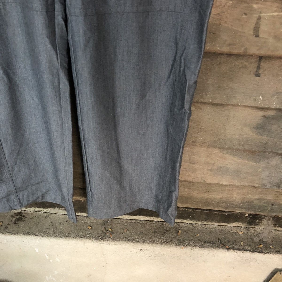 Japanese Brand Figs Grey multipocket Cargo Pants #2844 Size US 32 / EU 48 - 9 Thumbnail