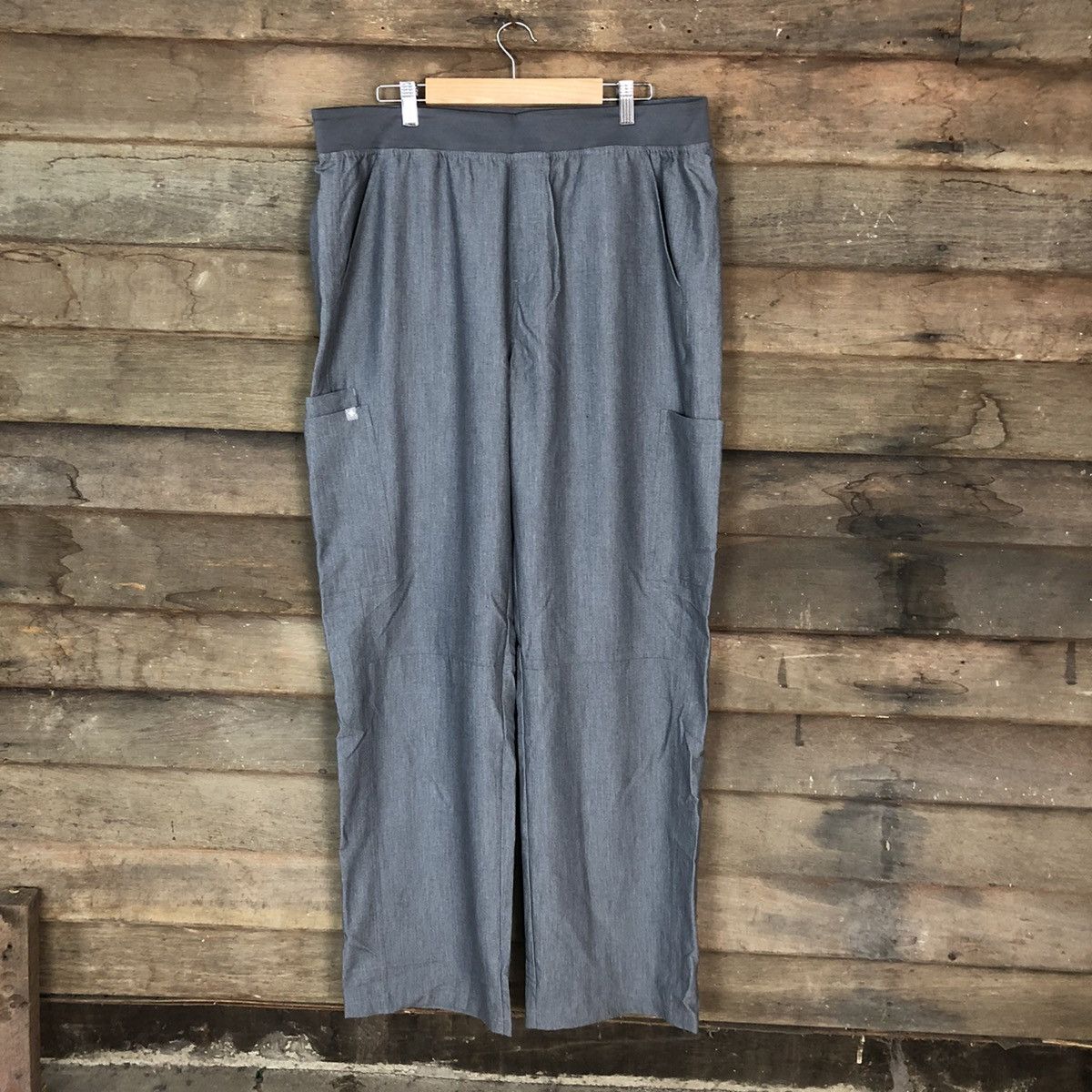 Japanese Brand Figs Grey multipocket Cargo Pants #2844 Size US 32 / EU 48 - 1 Thumbnail