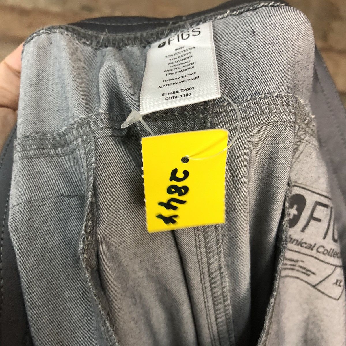 Japanese Brand Figs Grey multipocket Cargo Pants #2844 Size US 32 / EU 48 - 16 Thumbnail