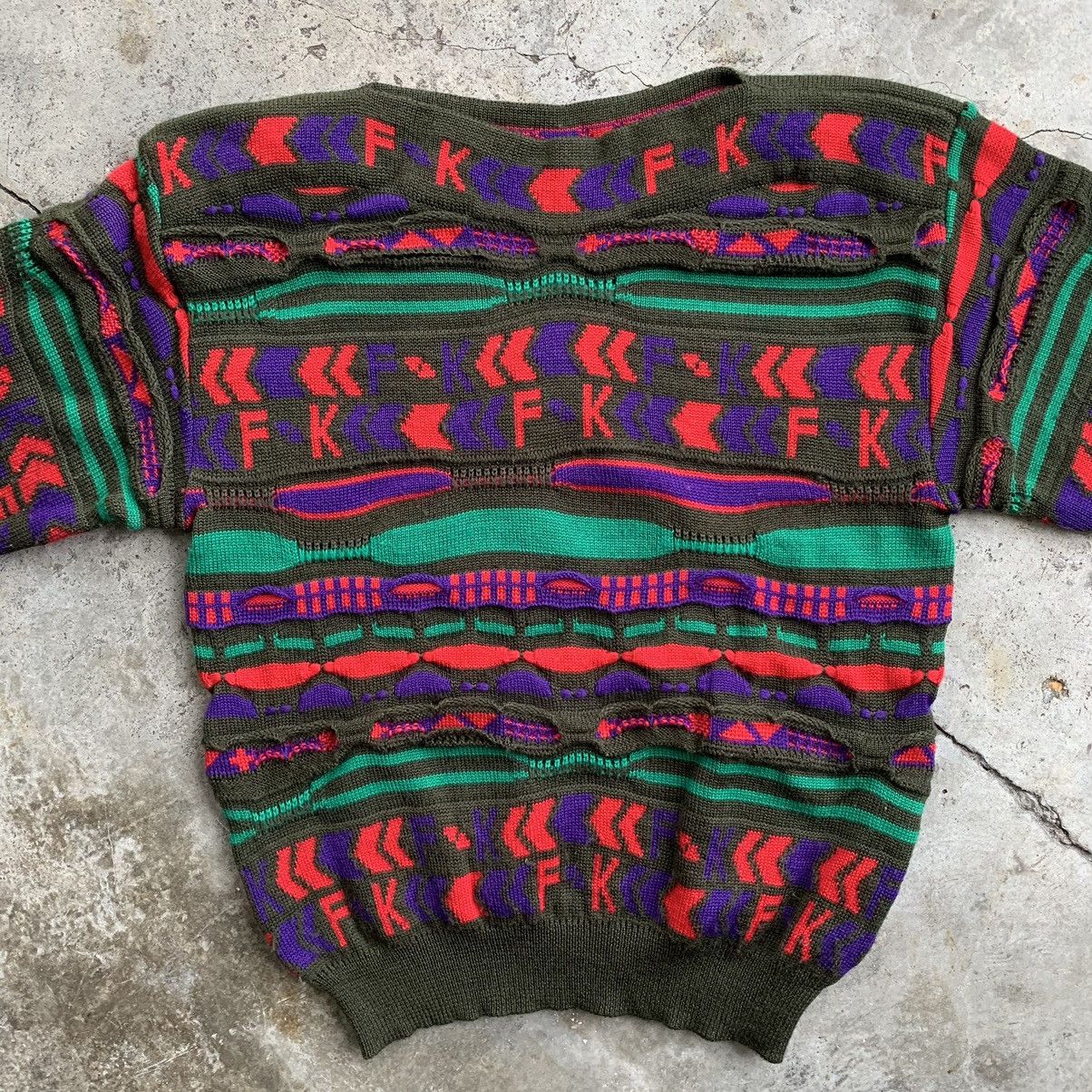 Japanese Brand Floridakeys Japanese brand Rainbow vintage sweatshirts Size M / US 6-8 / IT 42-44 - 5 Thumbnail