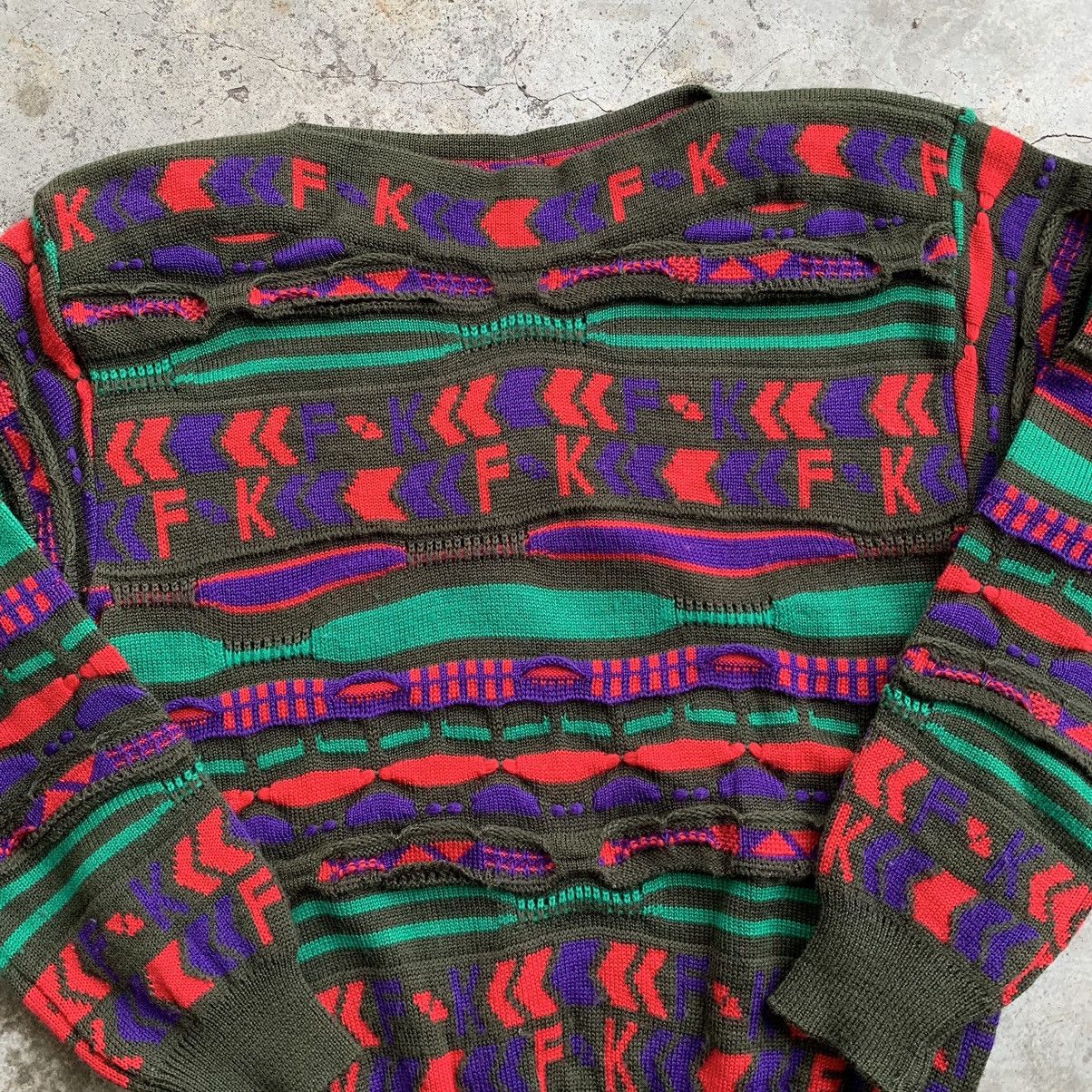 Japanese Brand Floridakeys Japanese brand Rainbow vintage sweatshirts Size M / US 6-8 / IT 42-44 - 8 Thumbnail