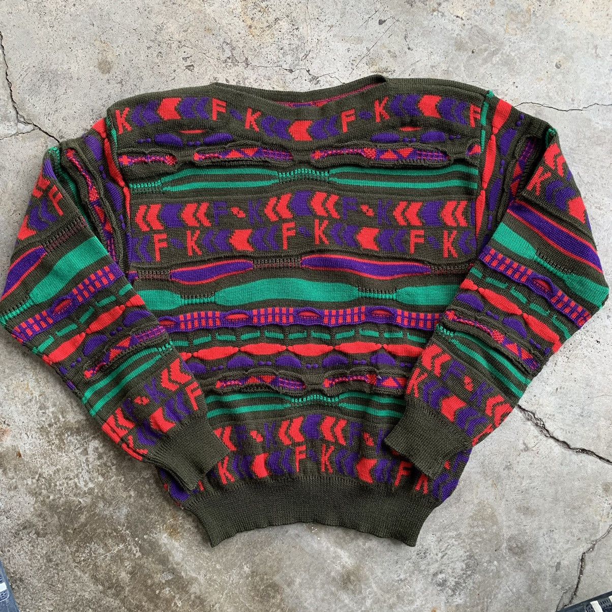 Japanese Brand Floridakeys Japanese brand Rainbow vintage sweatshirts Size M / US 6-8 / IT 42-44 - 1 Thumbnail