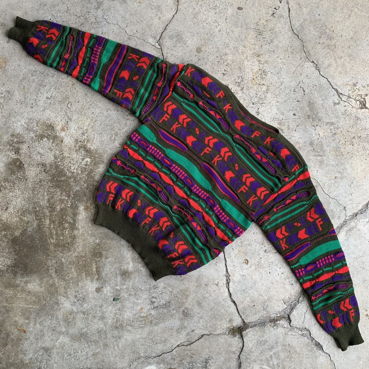 Japanese Brand Floridakeys Japanese brand Rainbow vintage sweatshirts Size M / US 6-8 / IT 42-44 - 3 Thumbnail