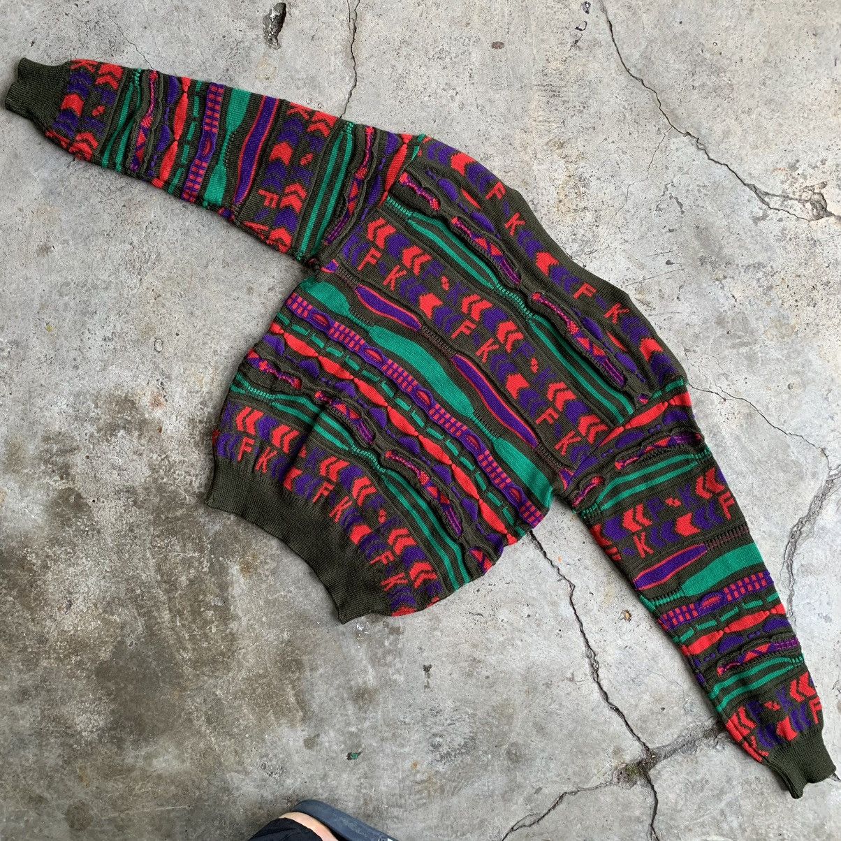 Japanese Brand Floridakeys Japanese brand Rainbow vintage sweatshirts Size M / US 6-8 / IT 42-44 - 4 Thumbnail
