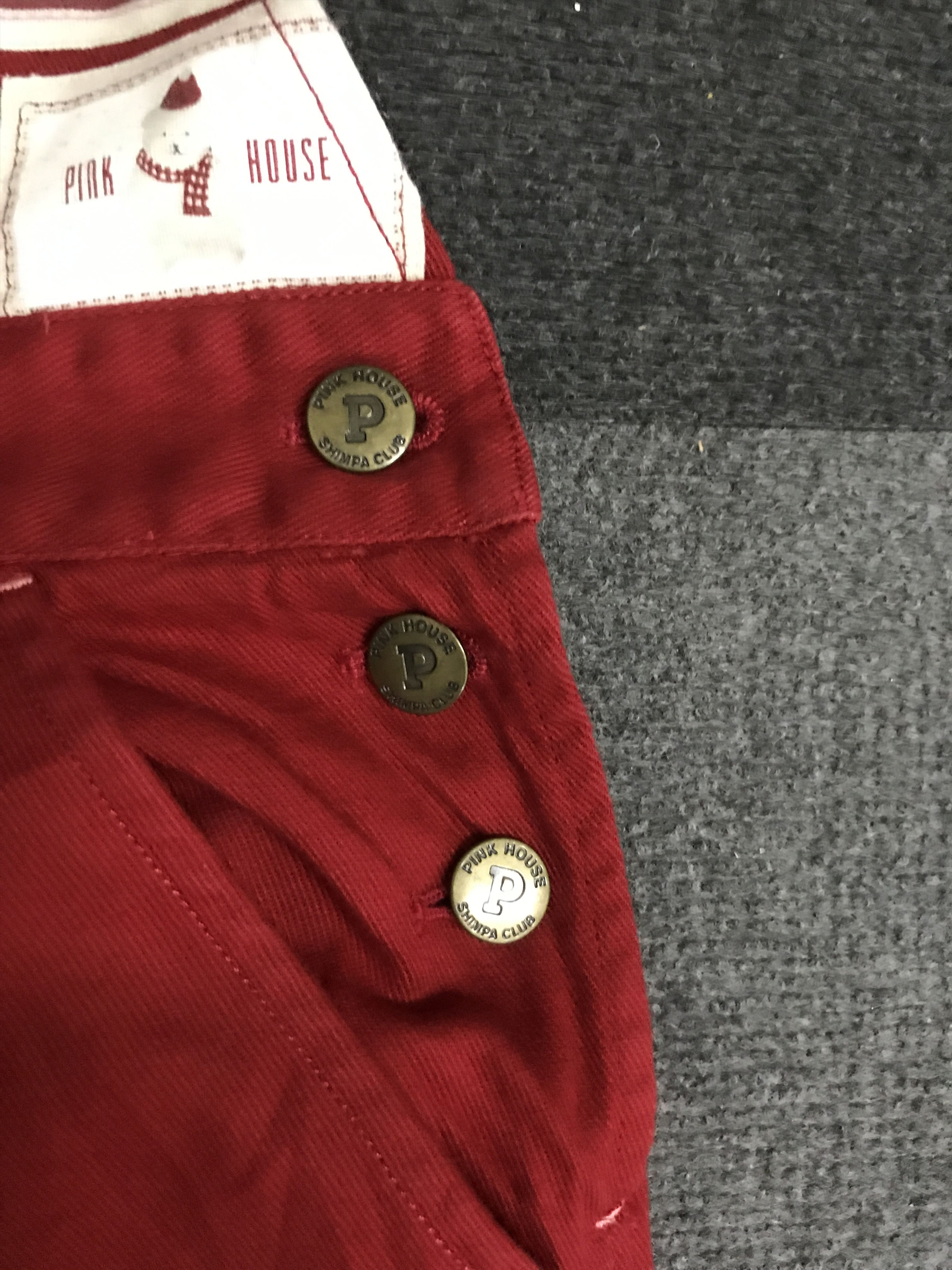 Designer × Karl Helmut × Pink House OVA4 PINK HOUSE KARL HELMUT Designer Patches Overall Size US 33 - 4 Thumbnail