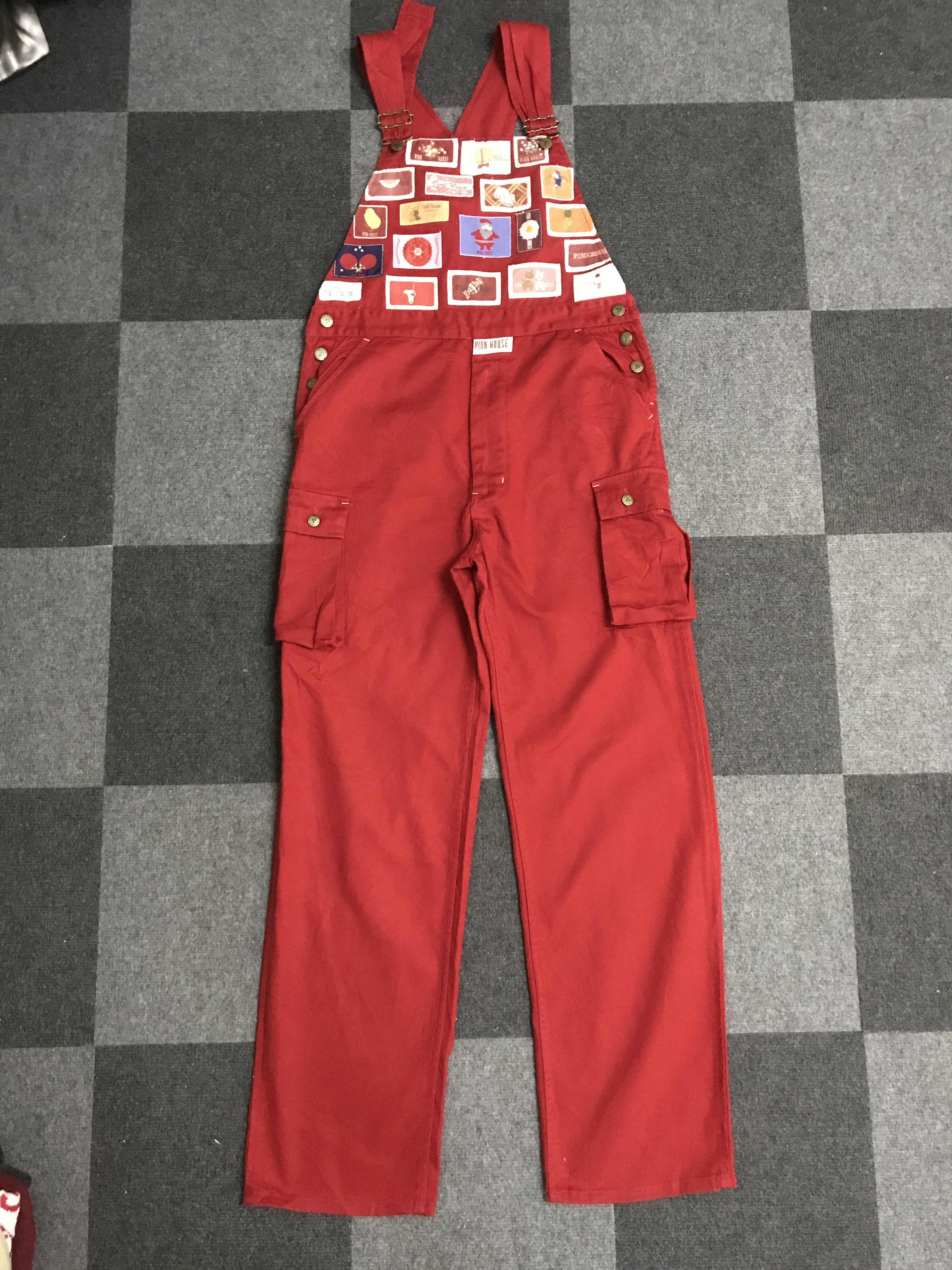 Designer × Karl Helmut × Pink House OVA4 PINK HOUSE KARL HELMUT Designer Patches Overall Size US 33 - 1 Thumbnail