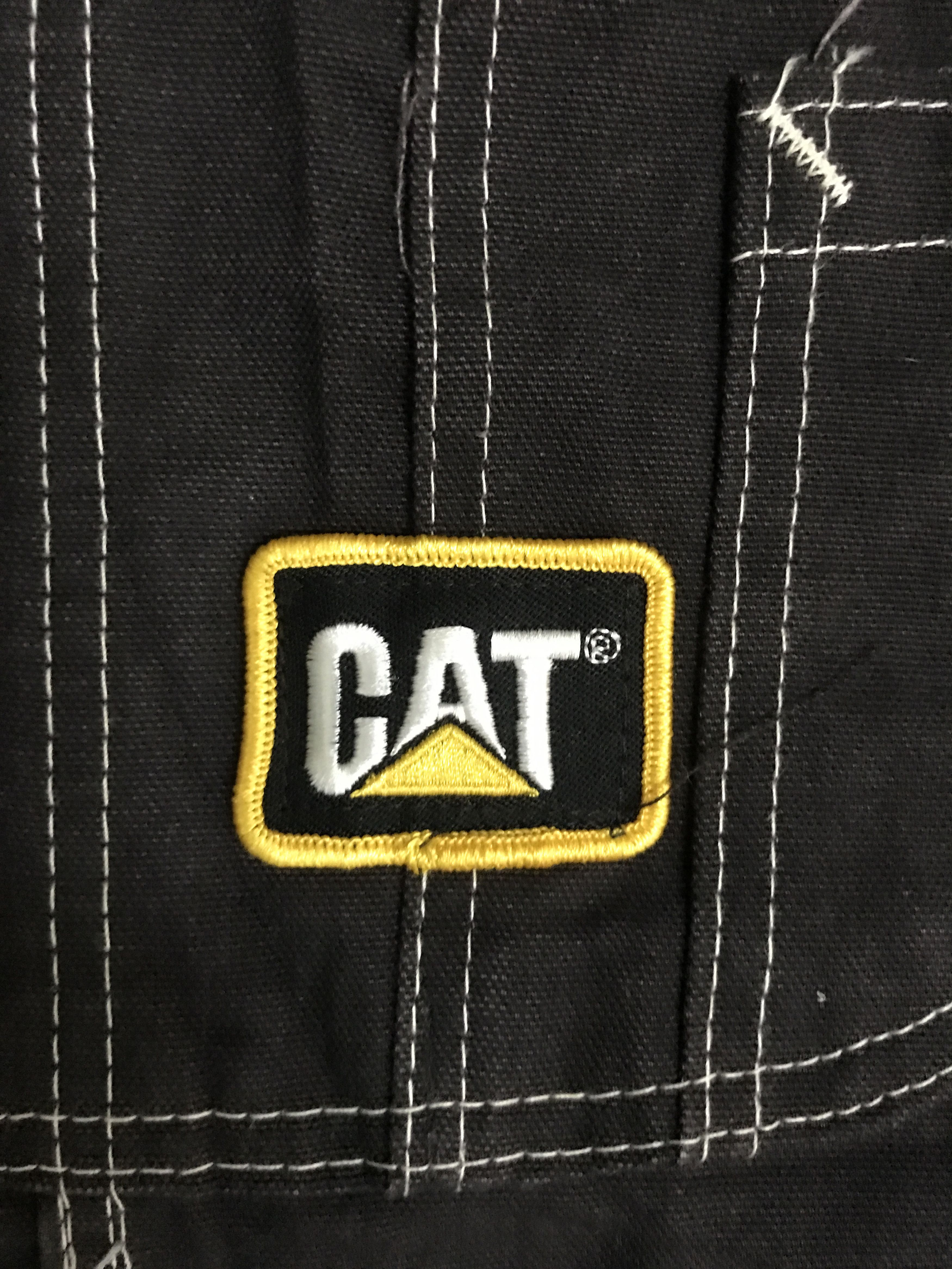 Caterpillar × Vintage OVA6 Vintage CATERPILLAR Double Knee Duck Canvas Overall Size US 34 / EU 50 - 7 Thumbnail