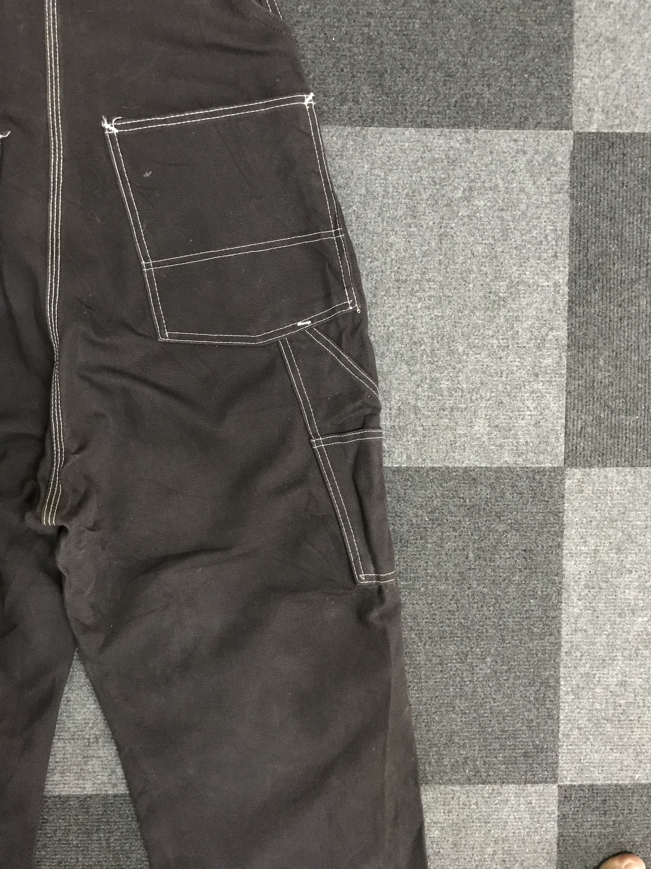 Caterpillar × Vintage OVA6 Vintage CATERPILLAR Double Knee Duck Canvas Overall Size US 34 / EU 50 - 11 Thumbnail