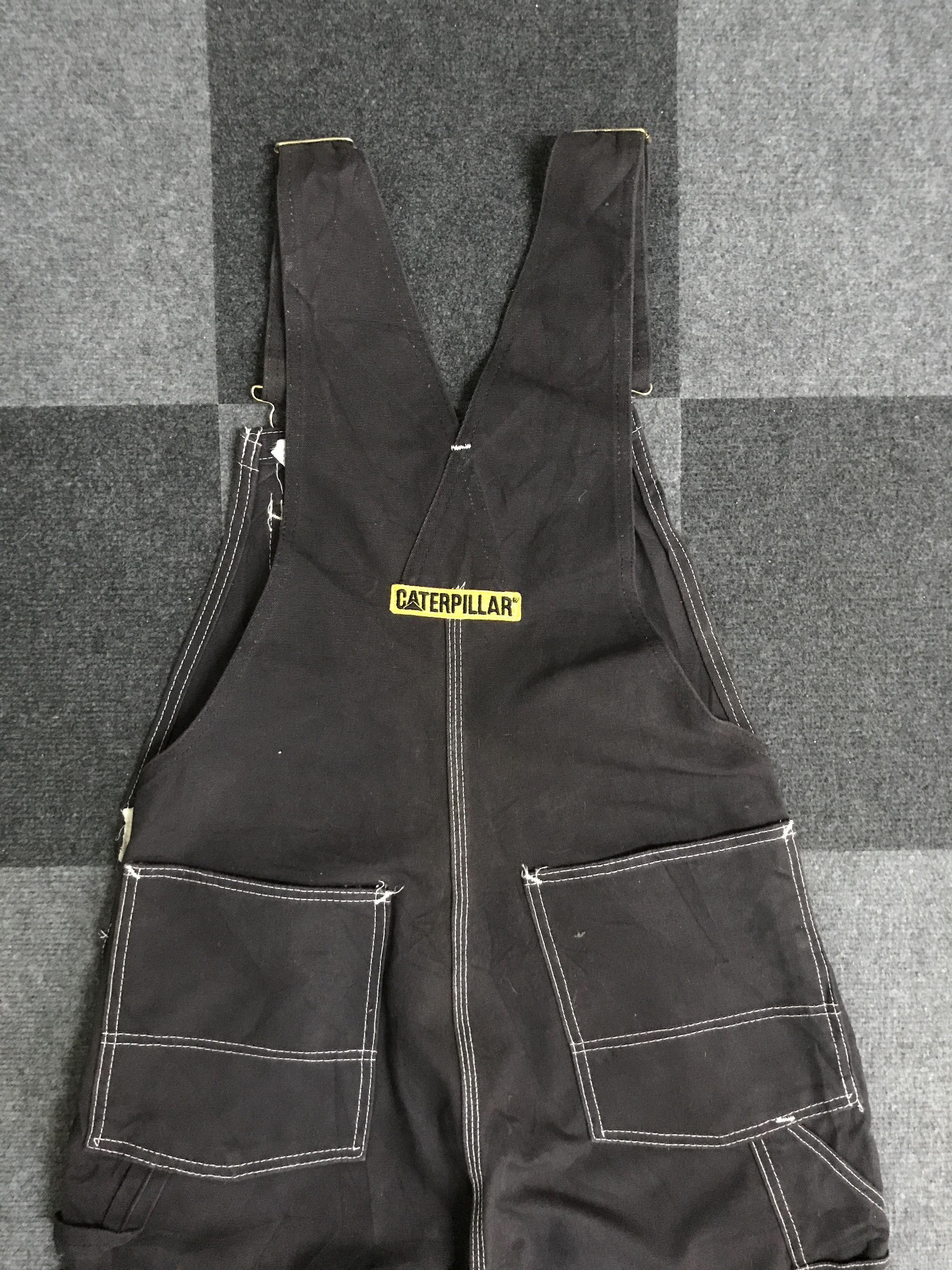 Caterpillar × Vintage OVA6 Vintage CATERPILLAR Double Knee Duck Canvas Overall Size US 34 / EU 50 - 10 Thumbnail
