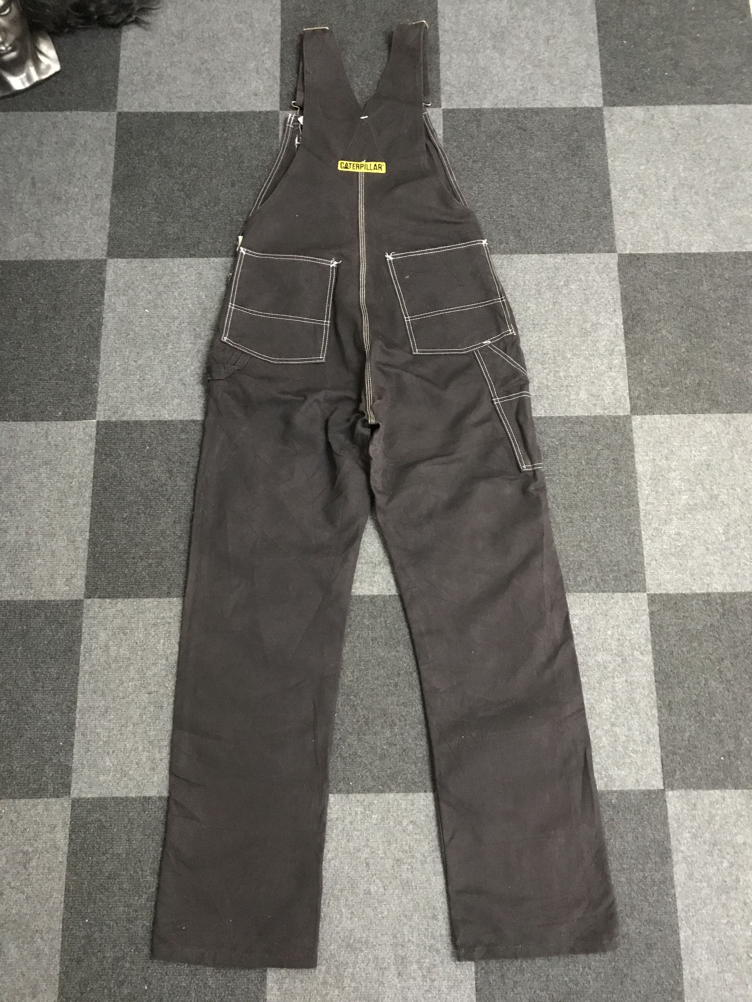 Caterpillar × Vintage OVA6 Vintage CATERPILLAR Double Knee Duck Canvas Overall Size US 34 / EU 50 - 9 Thumbnail