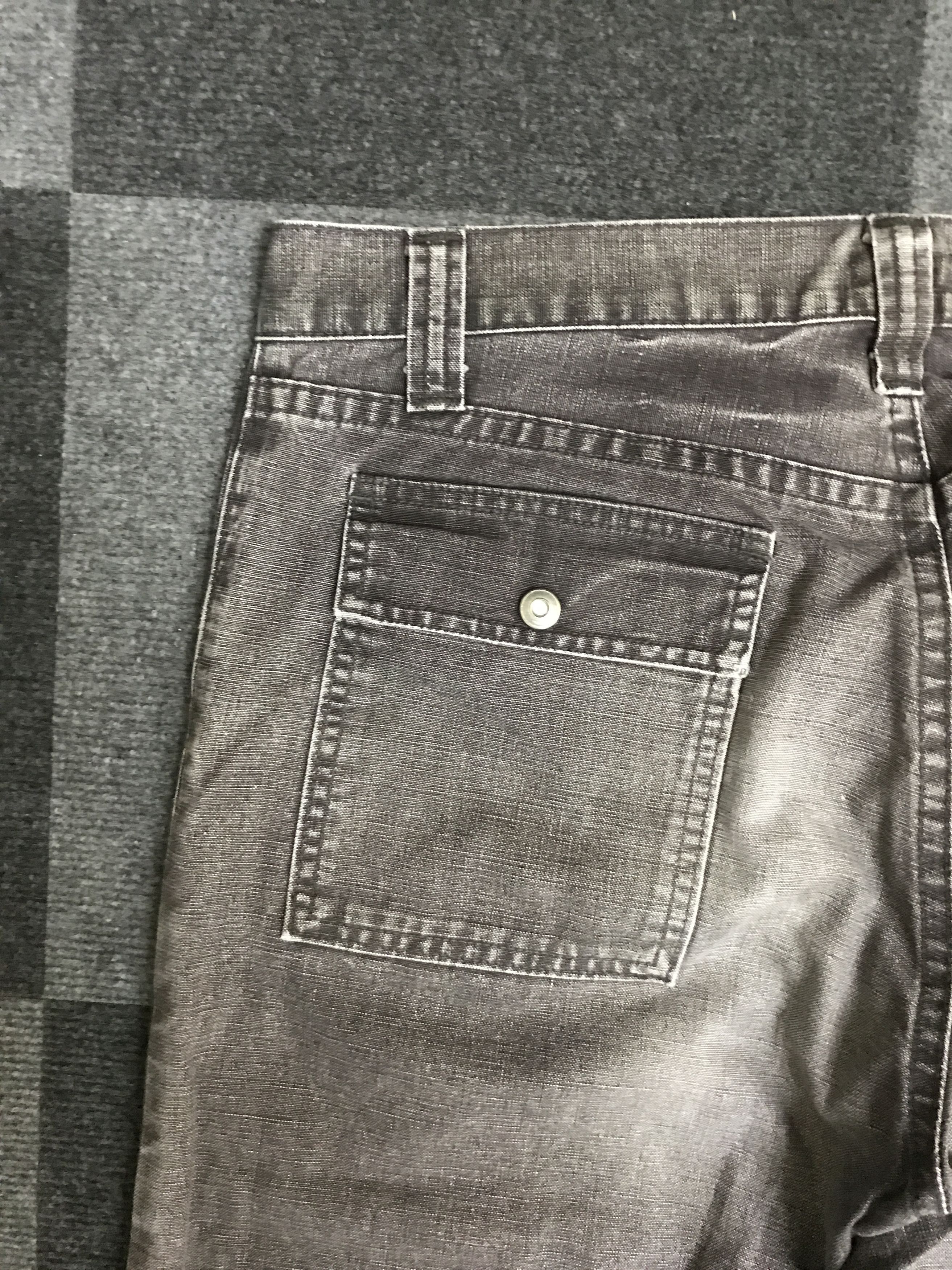 Japanese Brand P61 Vintage JOHNBULL Japan Light Duck Canvas Bush Pant Size US 35 - 14 Thumbnail