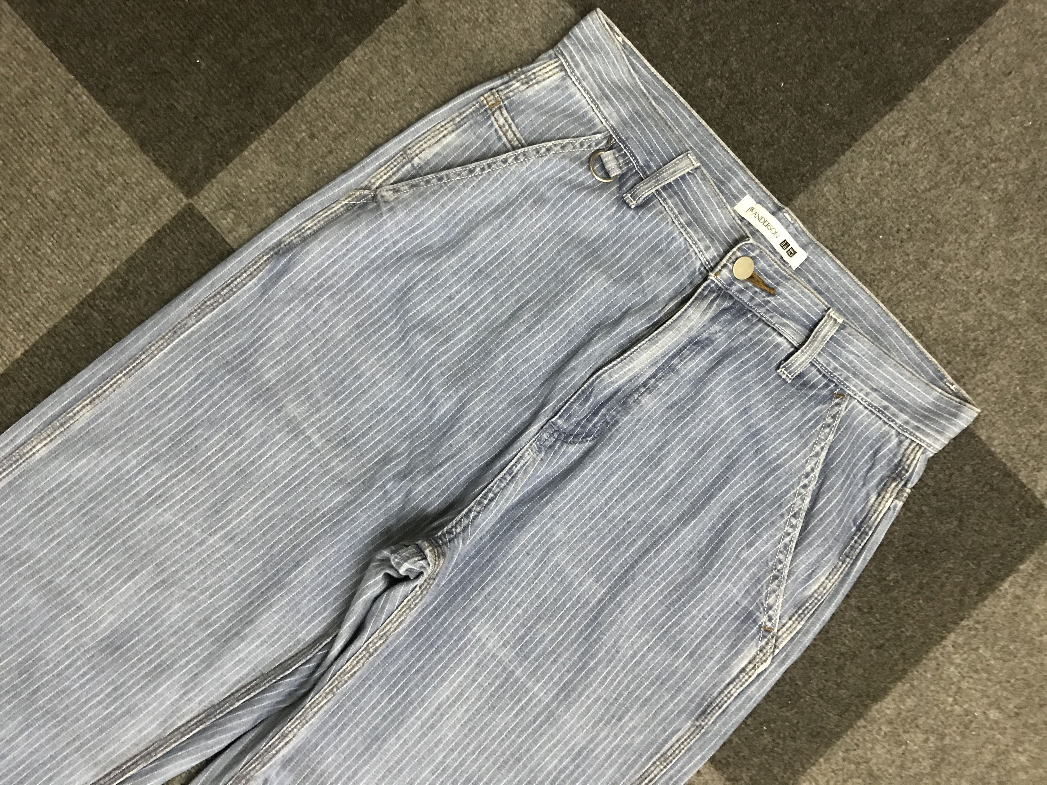 JW Anderson × Uniqlo P62 JWANDERSON X uniqlo Fine Stripe Pant Size US 30 / EU 46 - 2 Thumbnail