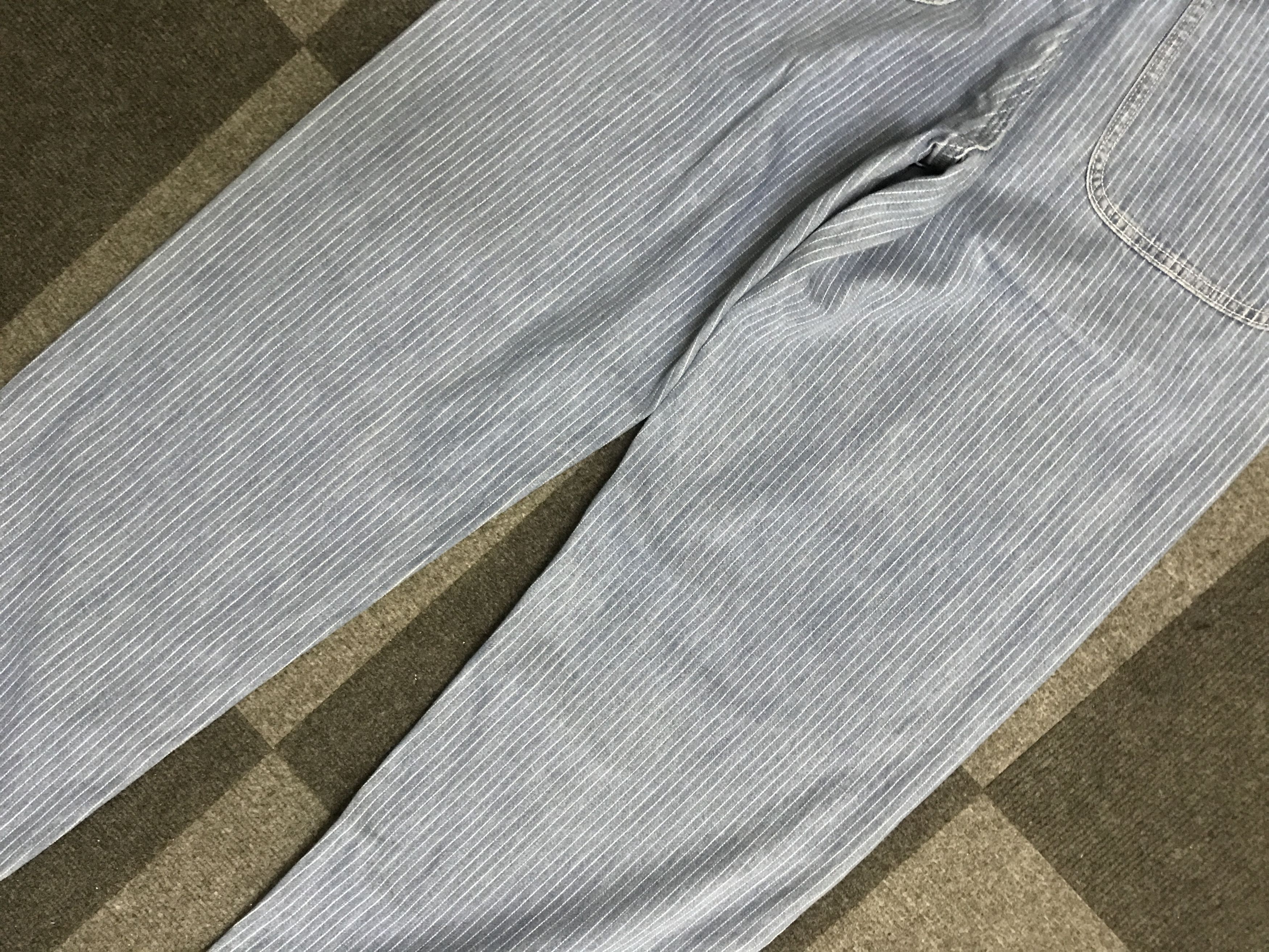 JW Anderson × Uniqlo P62 JWANDERSON X uniqlo Fine Stripe Pant Size US 30 / EU 46 - 8 Thumbnail