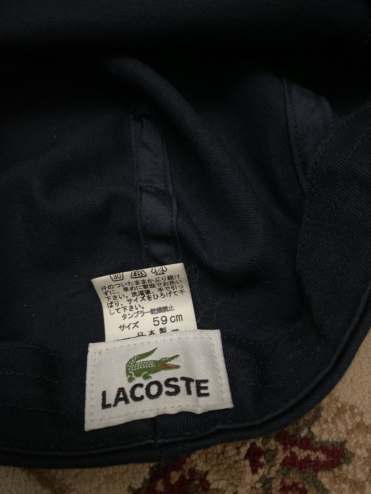 Lacoste Vintage Style Lacoste Adjustable Beret Hat Size ONE SIZE - 5 Thumbnail