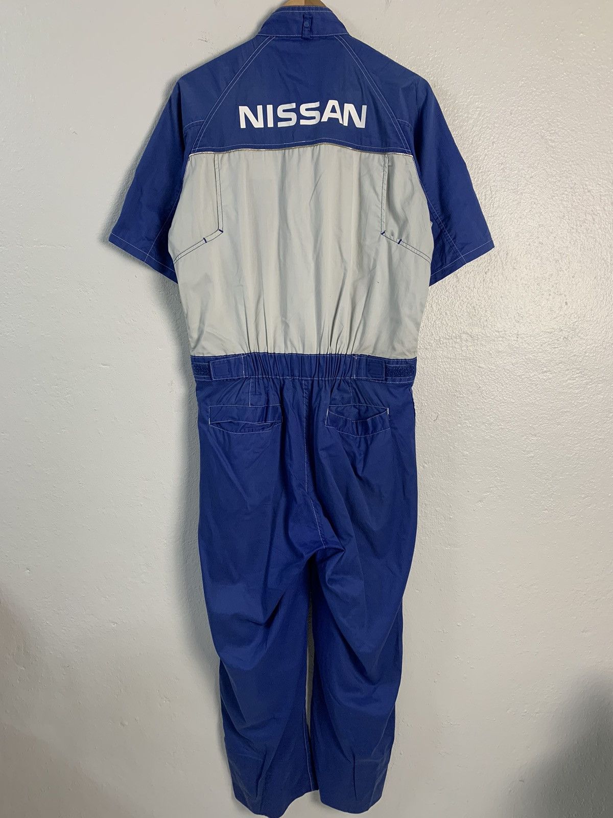 Japanese Brand Nissan Spellout Coverall Size US XL / EU 56 / 4 - 6 Thumbnail