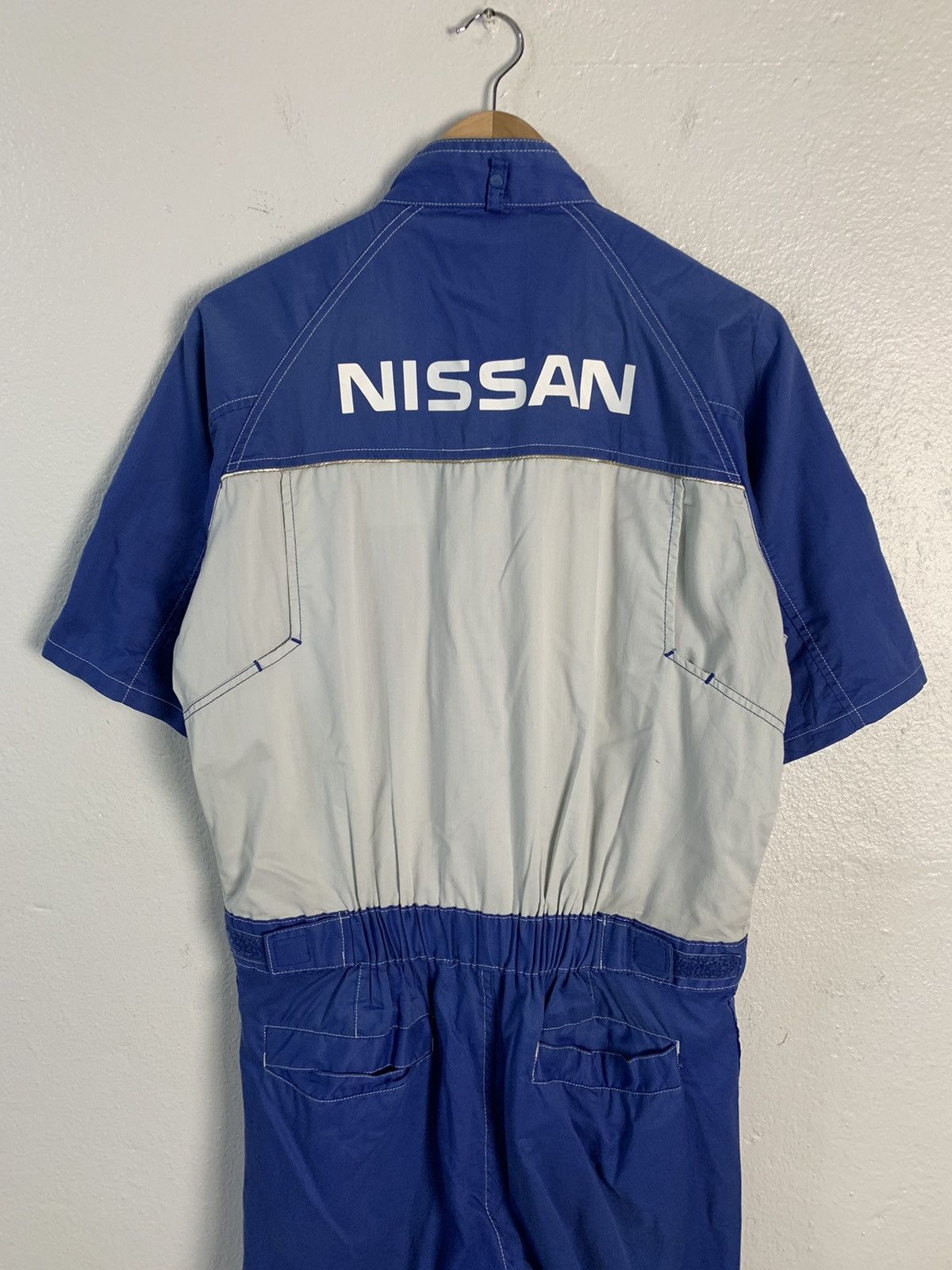 Japanese Brand Nissan Spellout Coverall Size US XL / EU 56 / 4 - 8 Thumbnail