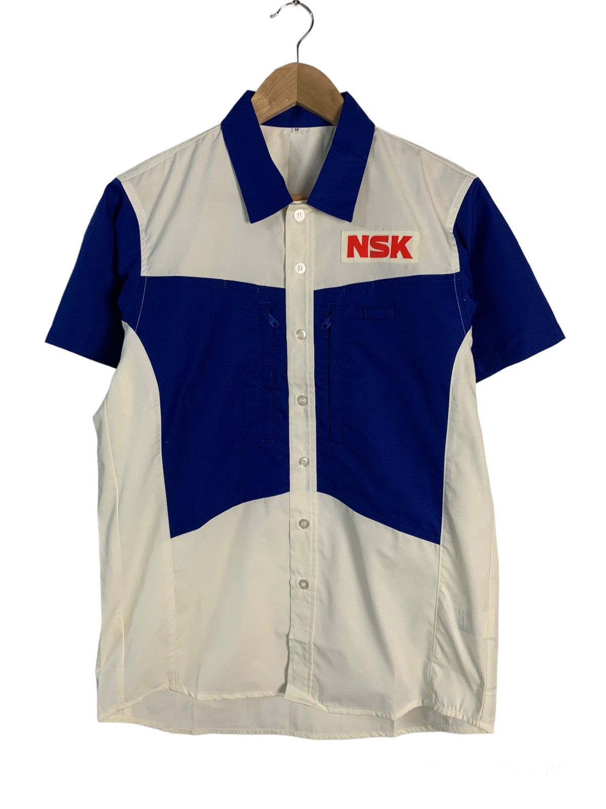 Japanese Brand NSK Button Up Shirt Size US M / EU 48-50 / 2 - 1 Thumbnail