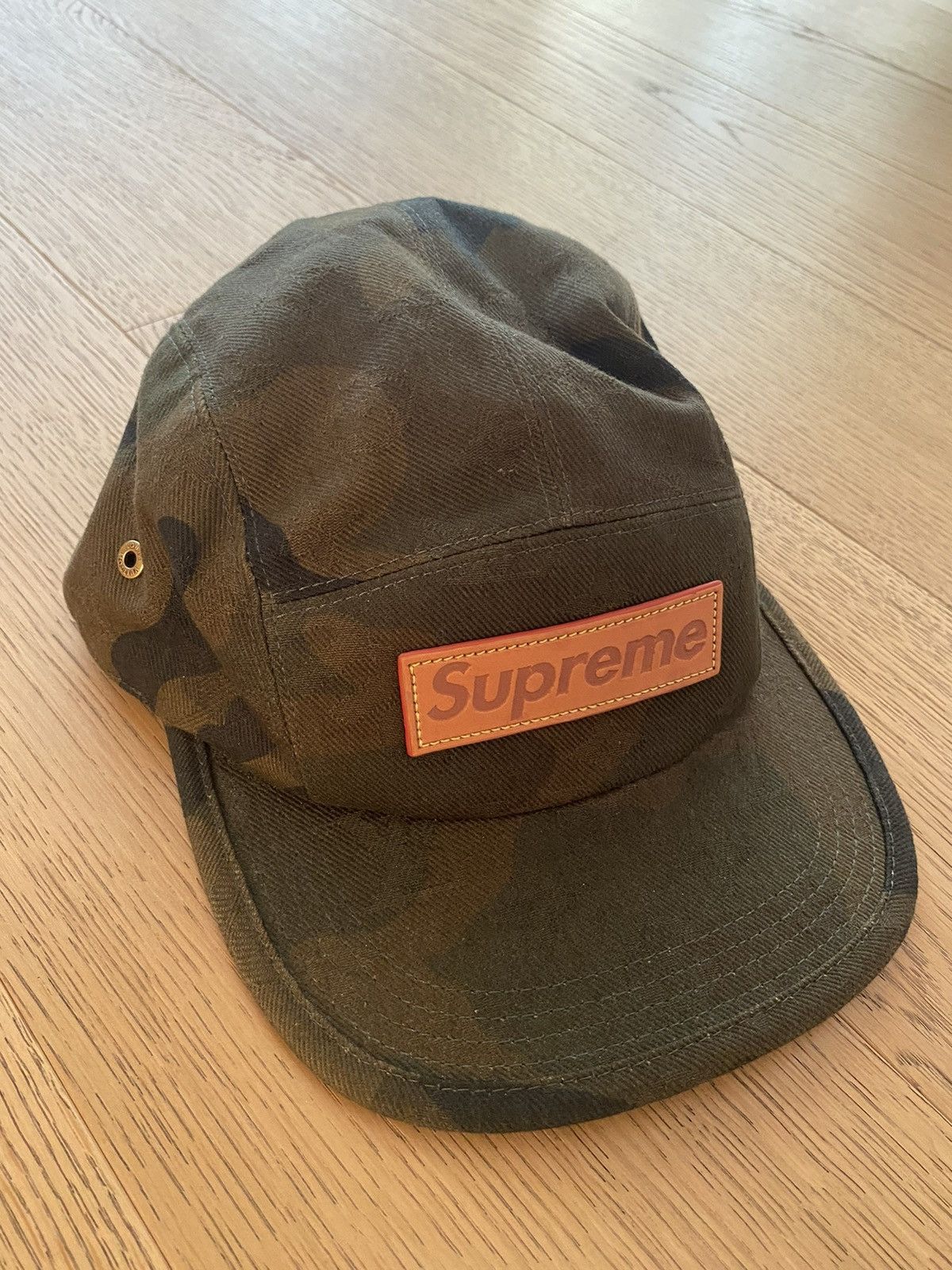 LV Supreme Camo hat