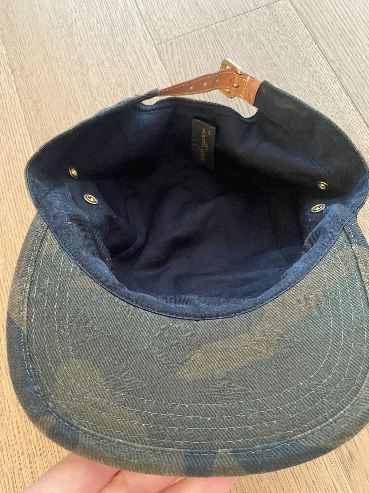 Louis Vuitton × Supreme LV Supreme Camo hat Size ONE SIZE - 4 Thumbnail