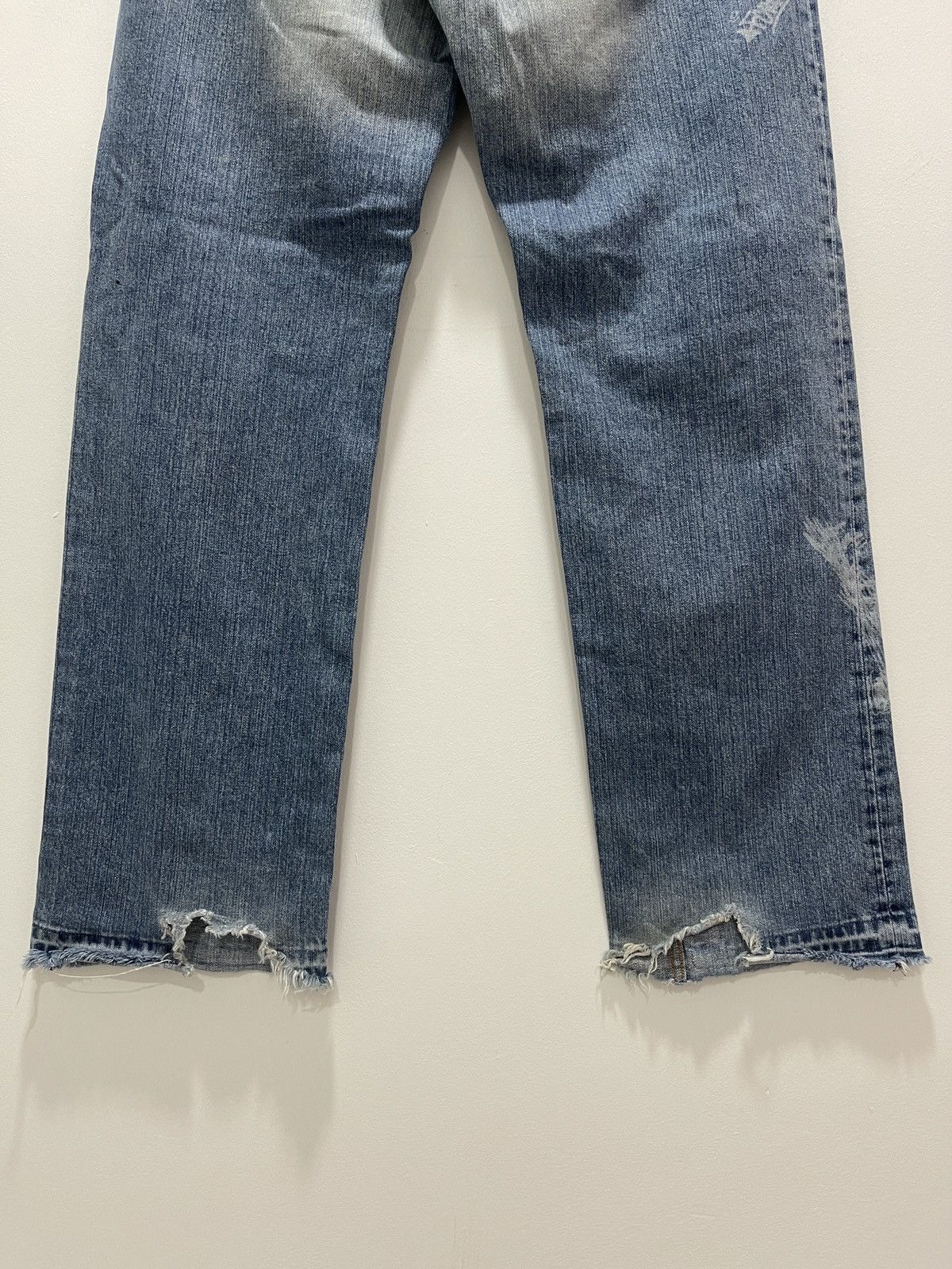 Vintage VINTAGE FCUK FLARE STYLE DENIM JEANS Size US 34 / EU 50 - 11 Thumbnail