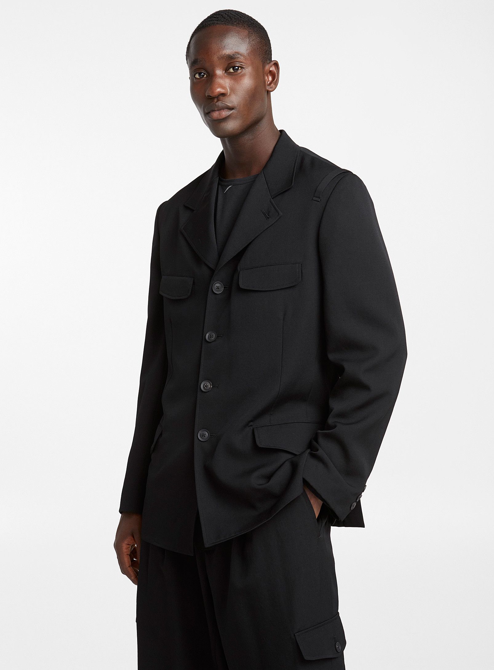 Yohji Yamamoto SS1999 Pour Homme One Pocket Jacket | Grailed