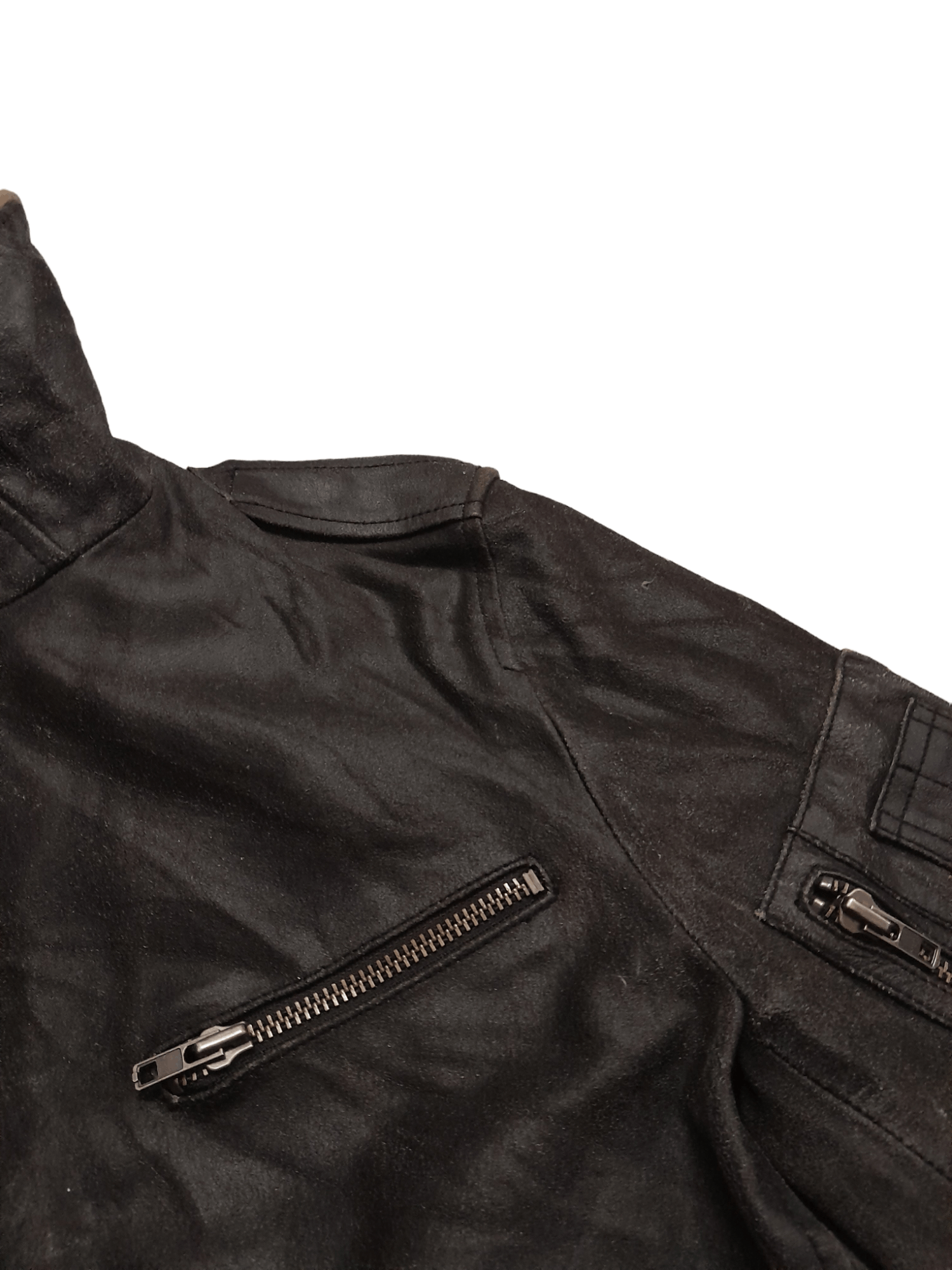 ABAHOUSE Abahouse Japan Leather Jacket fur Collar (E598) Size US M / EU 48-50 / 2 - 3 Thumbnail
