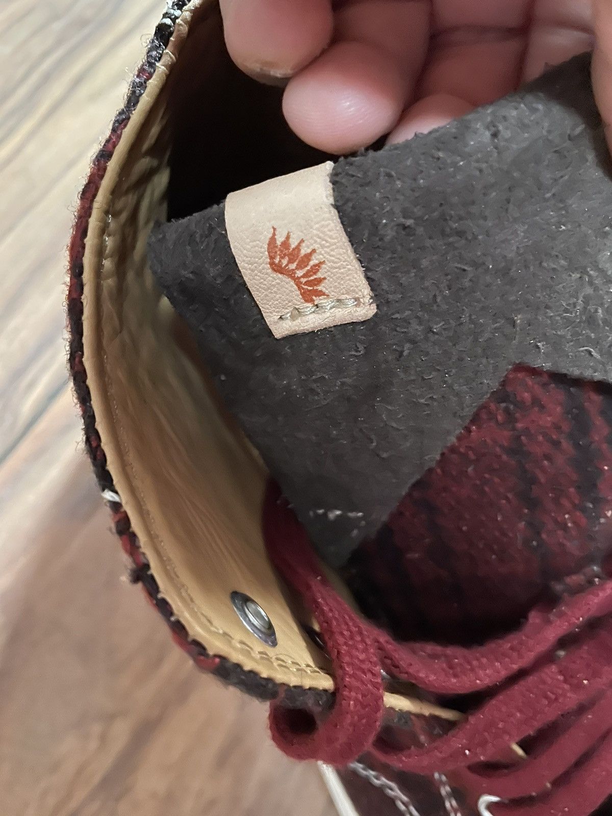 Visvim Visvim knit leather Skagway sneaker Size US 10 / EU 43 - 6 Thumbnail