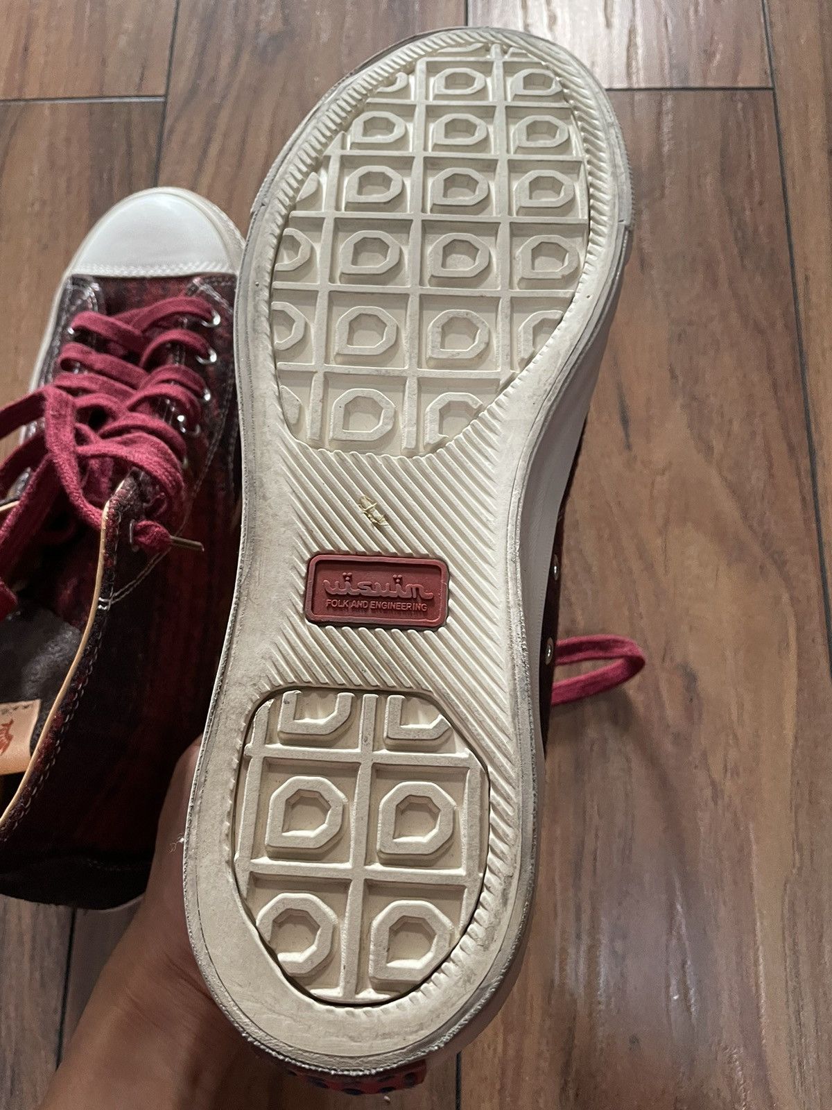 Visvim Visvim knit leather Skagway sneaker Size US 10 / EU 43 - 8 Thumbnail