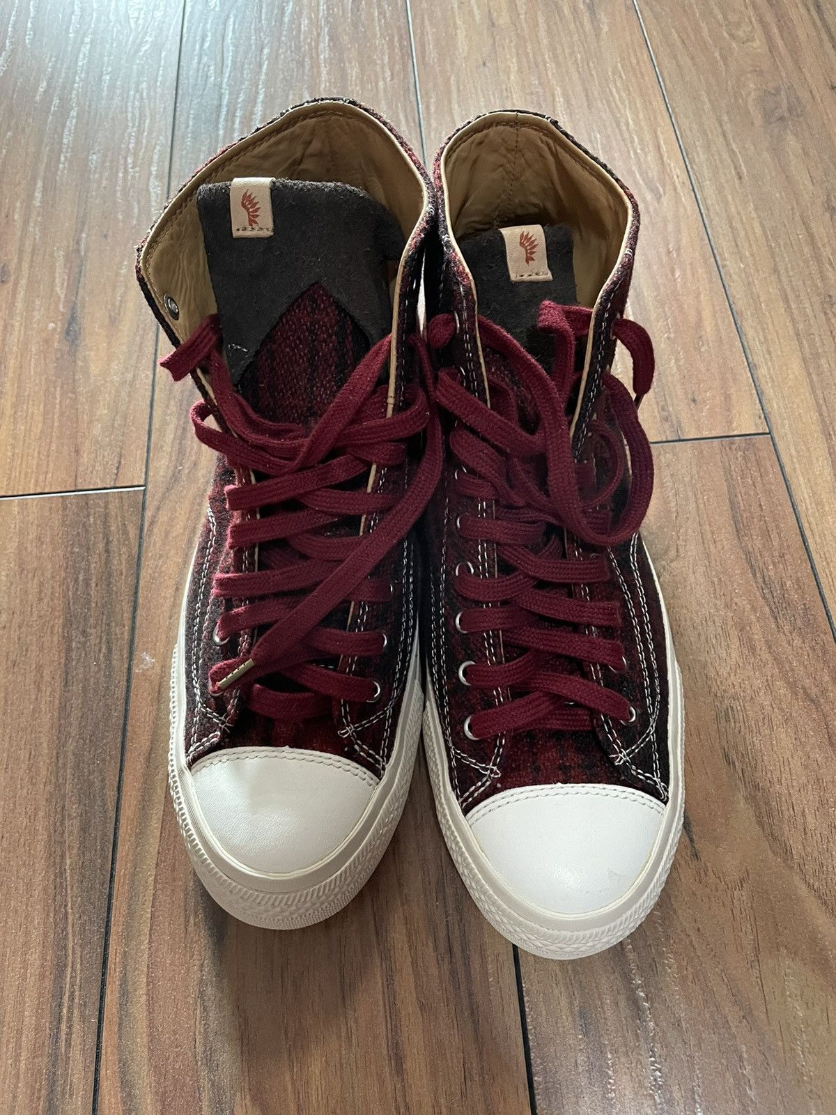 Visvim Visvim knit leather Skagway sneaker Size US 10 / EU 43 - 2 Thumbnail