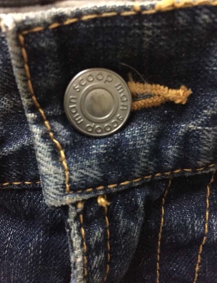 SCOOP Scoopman Distressed Jeans Size US 34 / EU 50 - 4 Thumbnail
