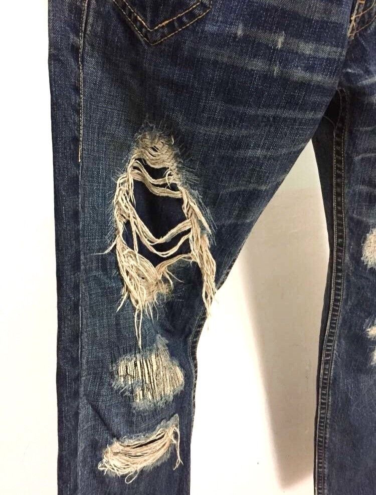 SCOOP Scoopman Distressed Jeans Size US 34 / EU 50 - 3 Thumbnail