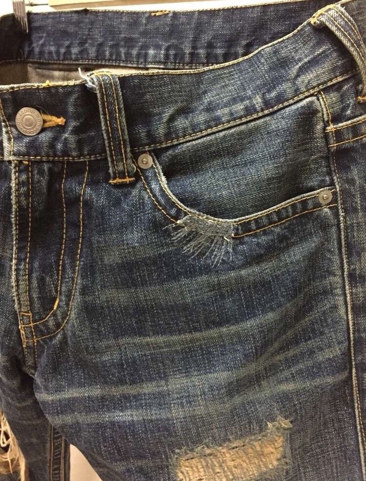 SCOOP Scoopman Distressed Jeans Size US 34 / EU 50 - 6 Thumbnail