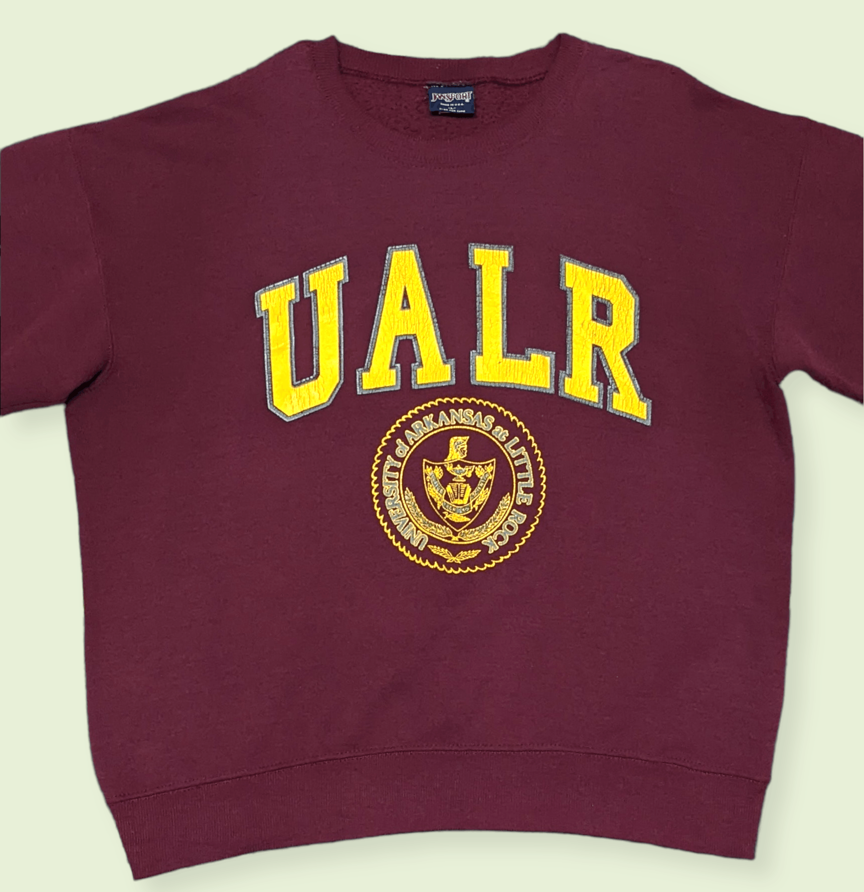 Russell Athletic × Vintage Vintage 90s Jansport UALR University of Arkansas Sweatshirt Size US L / EU 52-54 / 3 - 3 Thumbnail