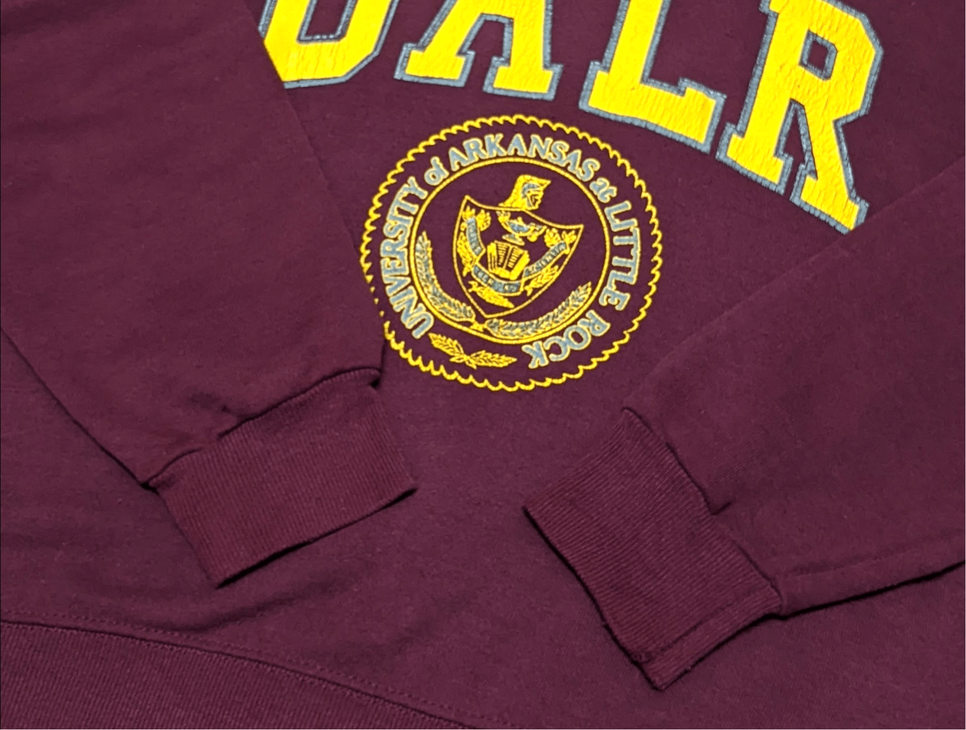 Russell Athletic × Vintage Vintage 90s Jansport UALR University of Arkansas Sweatshirt Size US L / EU 52-54 / 3 - 6 Thumbnail