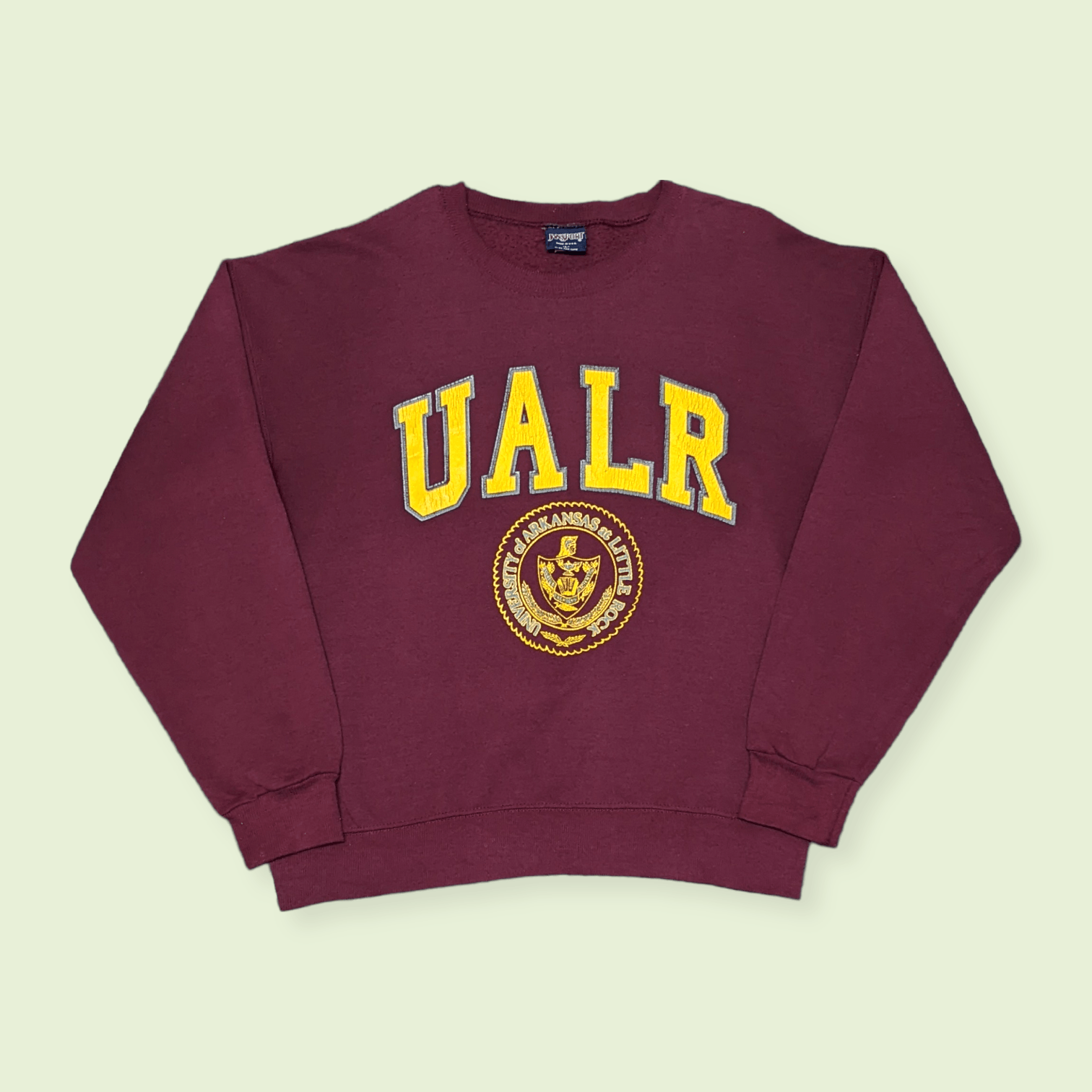 Russell Athletic × Vintage Vintage 90s Jansport UALR University of Arkansas Sweatshirt Size US L / EU 52-54 / 3 - 1 Thumbnail