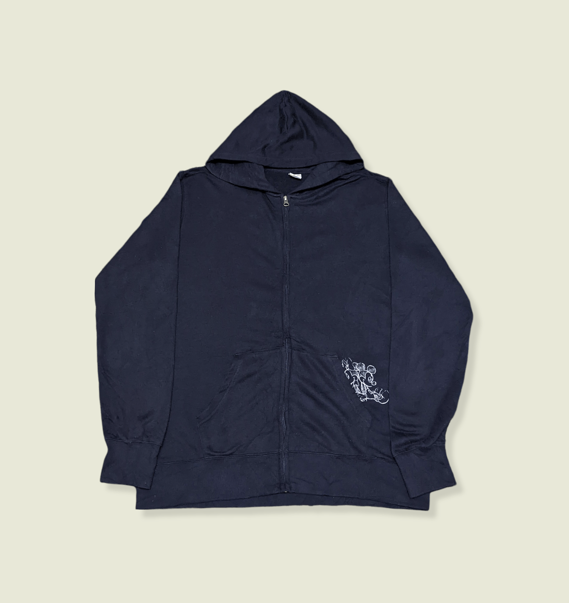 Disney × Mickey Mouse × Vintage Vintage Ignio Japan Mickey Mouse Hoodie Size US XL / EU 56 / 4 - 2 Thumbnail