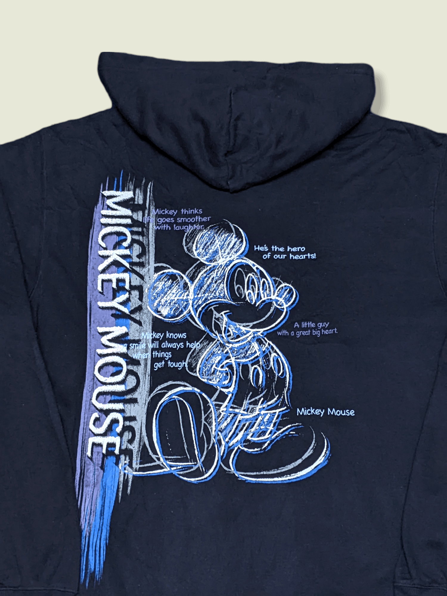 Disney × Mickey Mouse × Vintage Vintage Ignio Japan Mickey Mouse Hoodie Size US XL / EU 56 / 4 - 3 Thumbnail