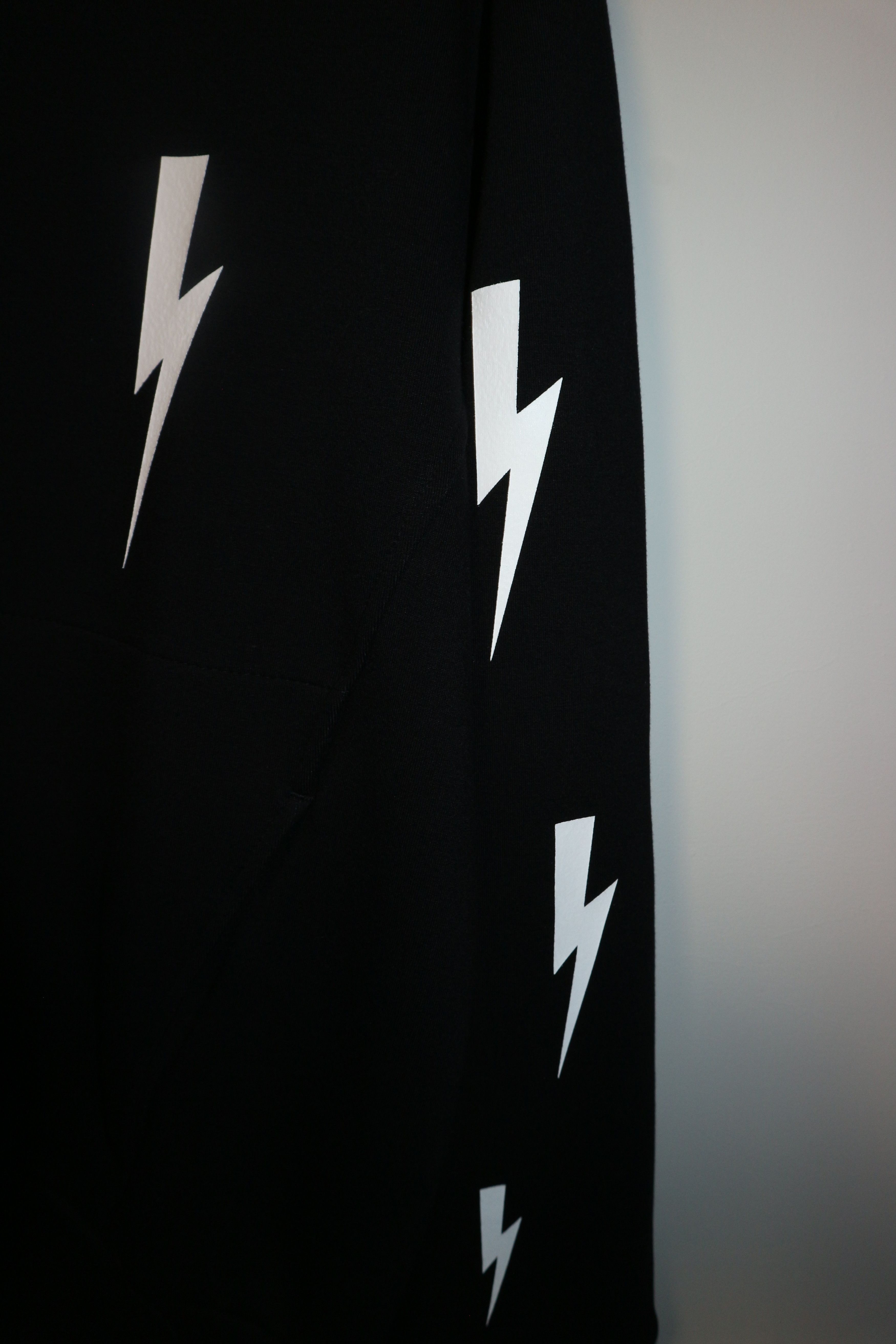 Neil Barrett Hablo bolt print neoprene sweatshirt Size US XS / EU 42 / 0 - 6 Thumbnail