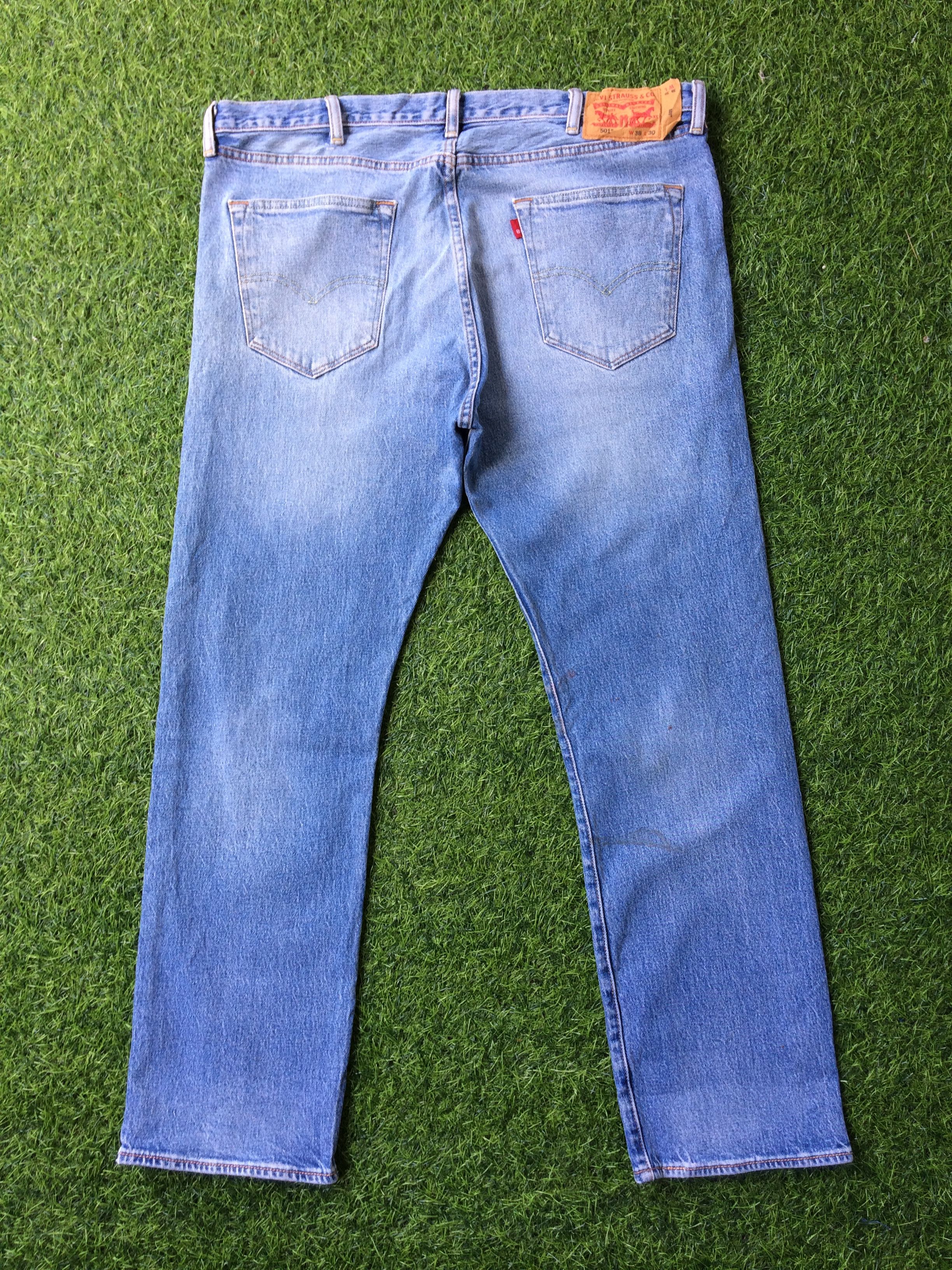 Levi's × Vintage Vintage Distressed Levis 501 Jeans #B-514 Size US 38 / EU 54 - 2 Thumbnail