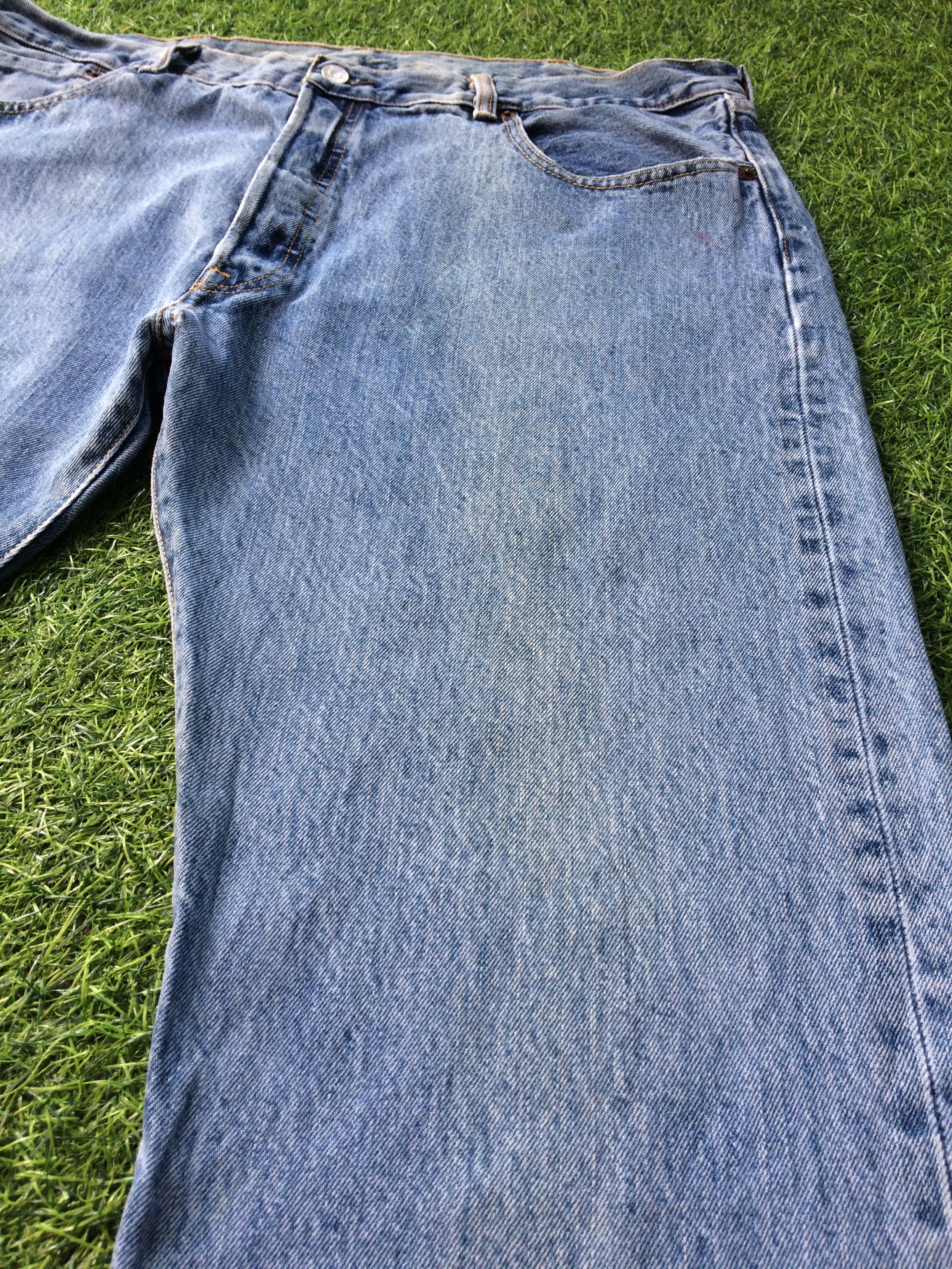 Levi's × Vintage Vintage LEVI'S 501 Straight Leg Button Fly Jeans #B-905 Size US 40 / EU 56 - 6 Thumbnail