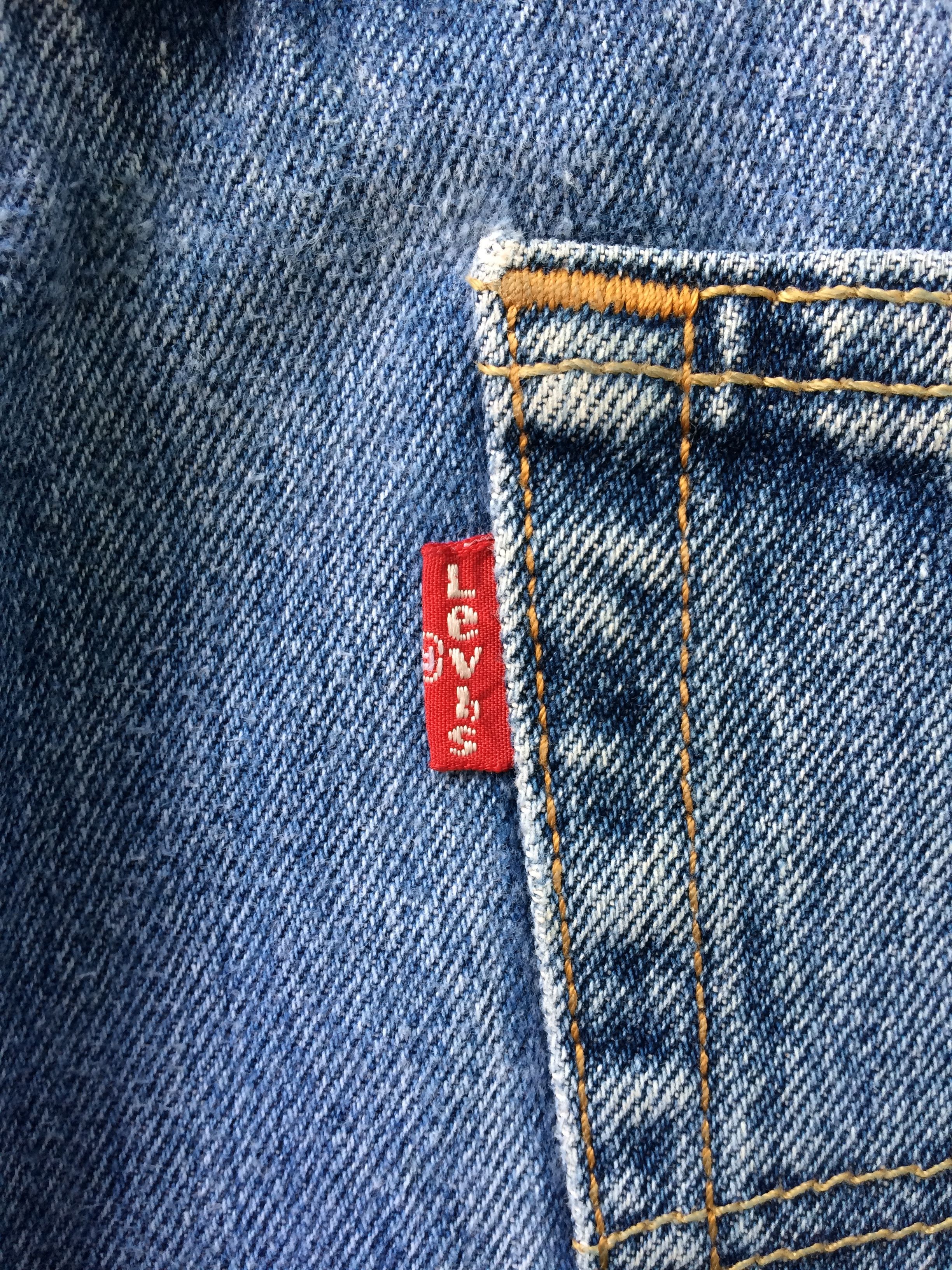Levi's × Vintage Vintage LEVI'S 501 Straight Leg Button Fly Jeans #B-905 Size US 40 / EU 56 - 10 Thumbnail
