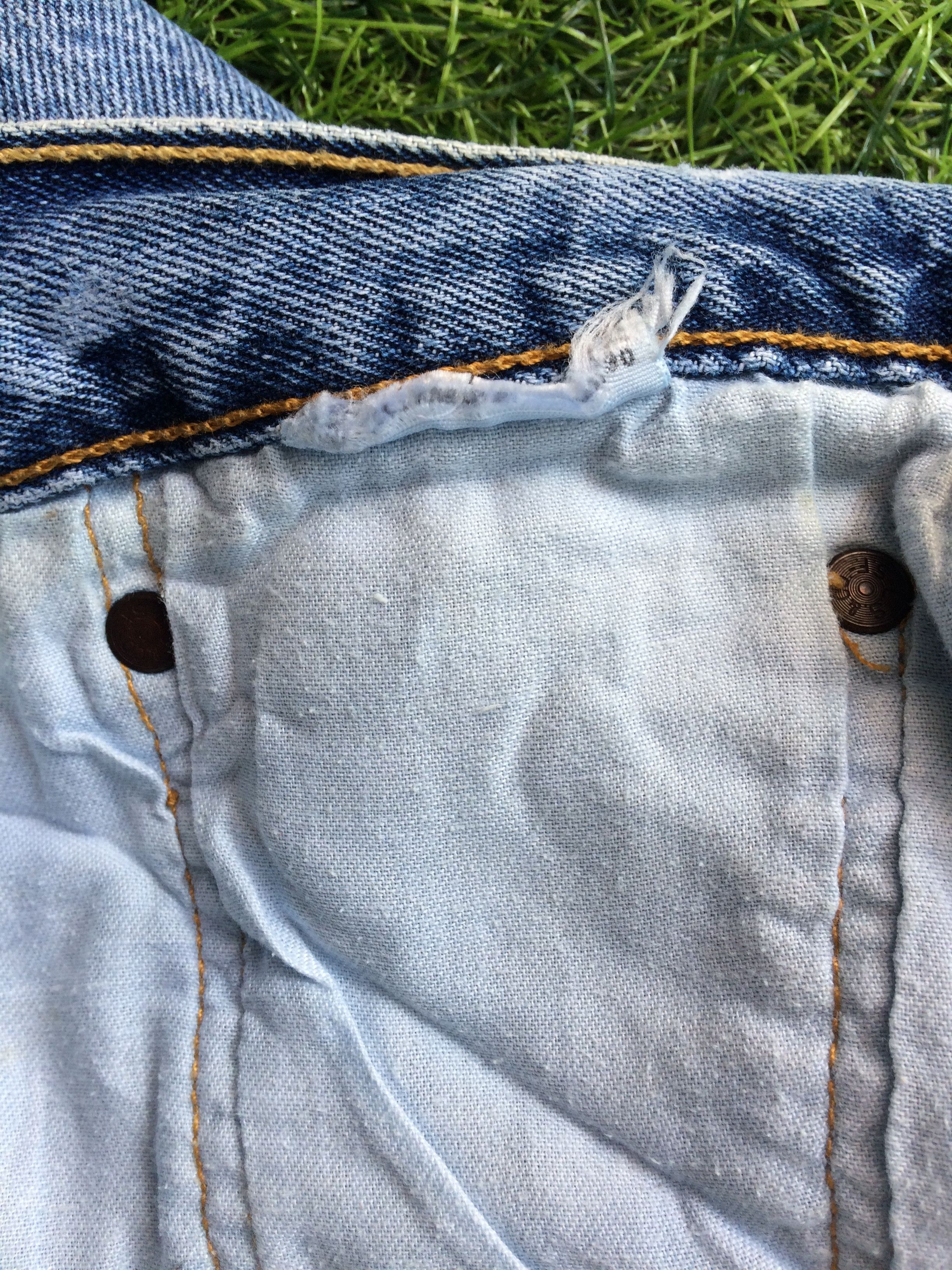 Levi's × Vintage Vintage LEVI'S 501 Straight Leg Button Fly Jeans #B-905 Size US 40 / EU 56 - 12 Thumbnail
