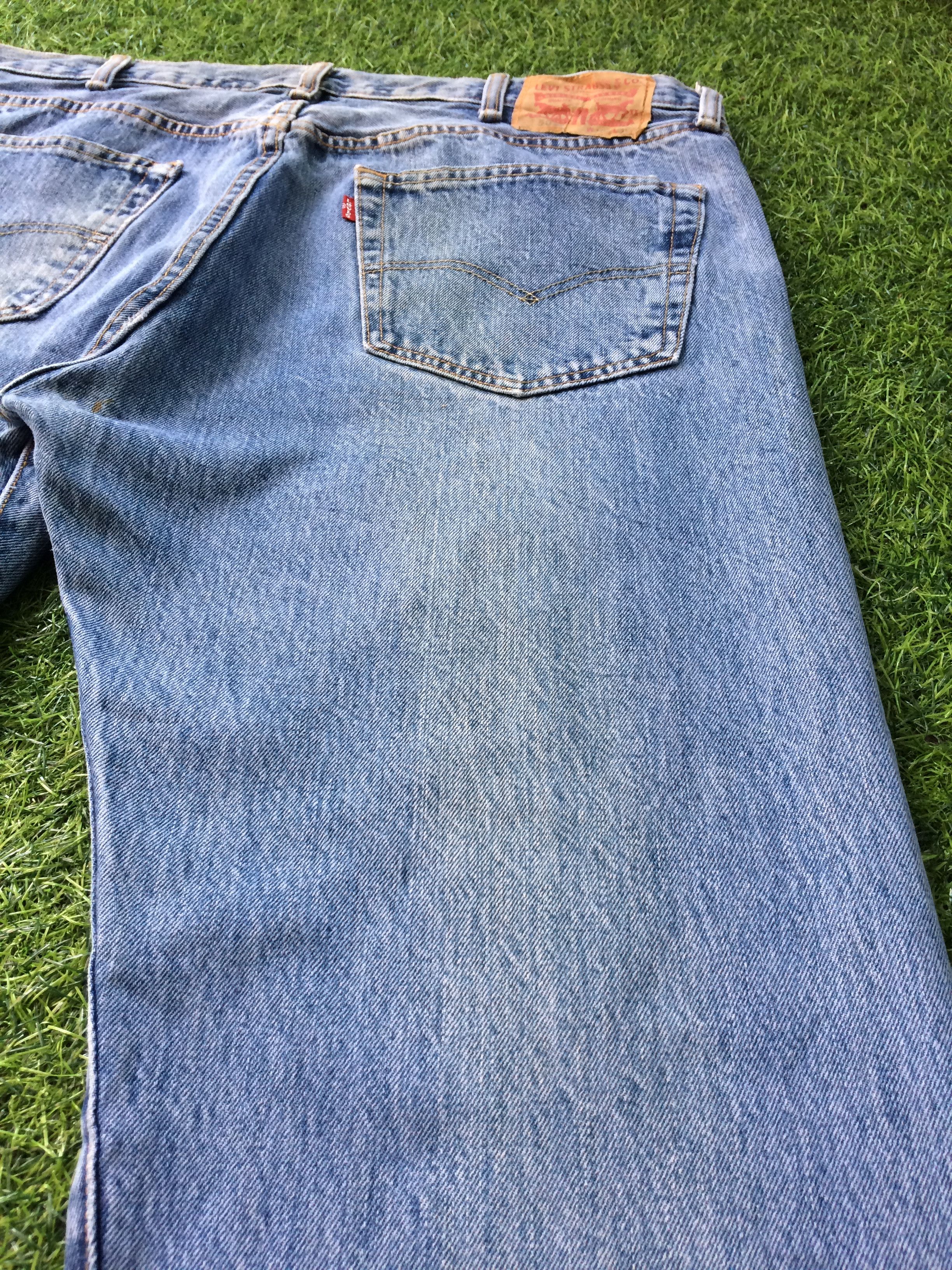 Levi's × Vintage Vintage LEVI'S 501 Straight Leg Button Fly Jeans #B-905 Size US 40 / EU 56 - 7 Thumbnail