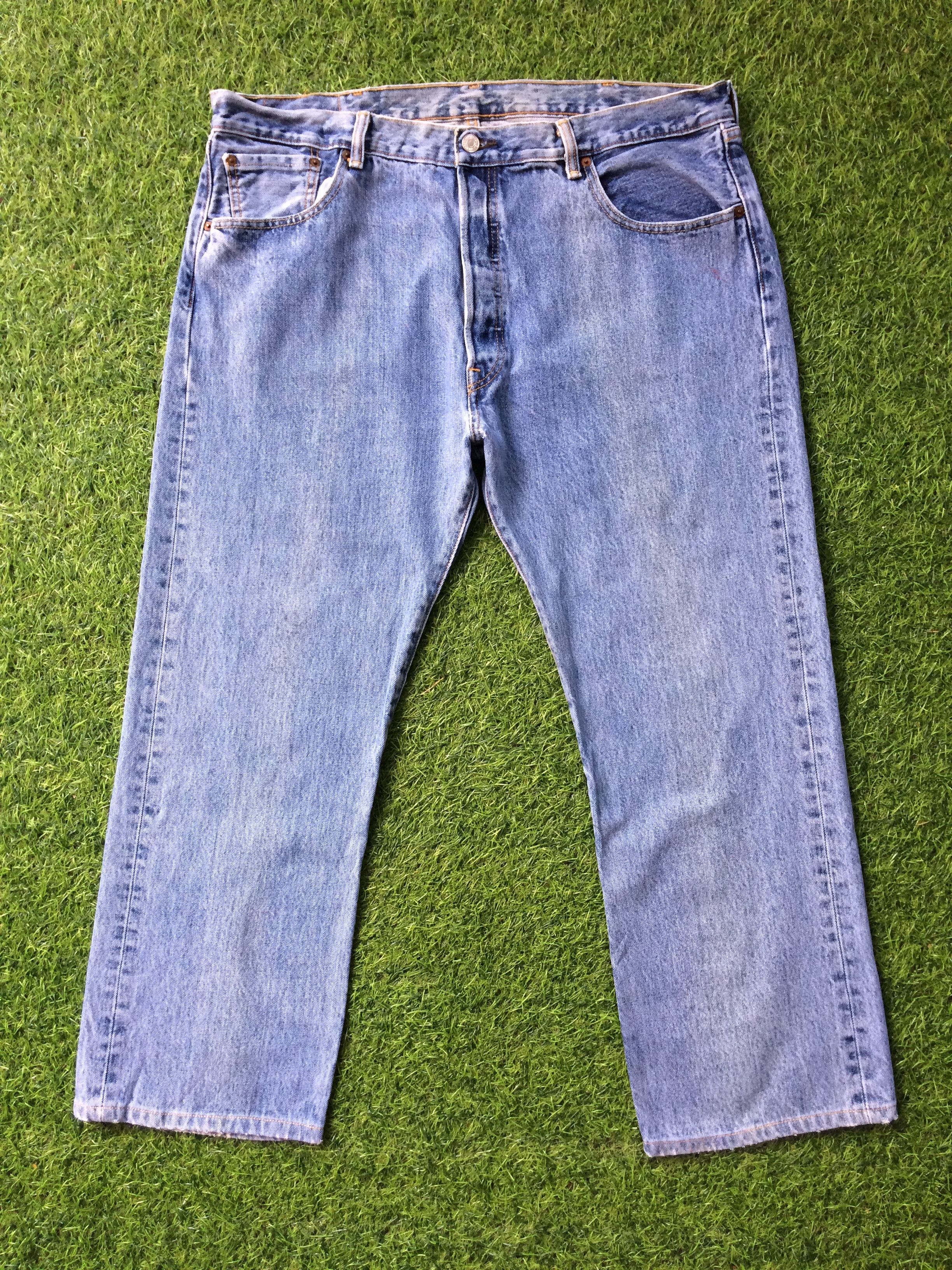 Levi's × Vintage Vintage LEVI'S 501 Straight Leg Button Fly Jeans #B-905 Size US 40 / EU 56 - 1 Thumbnail