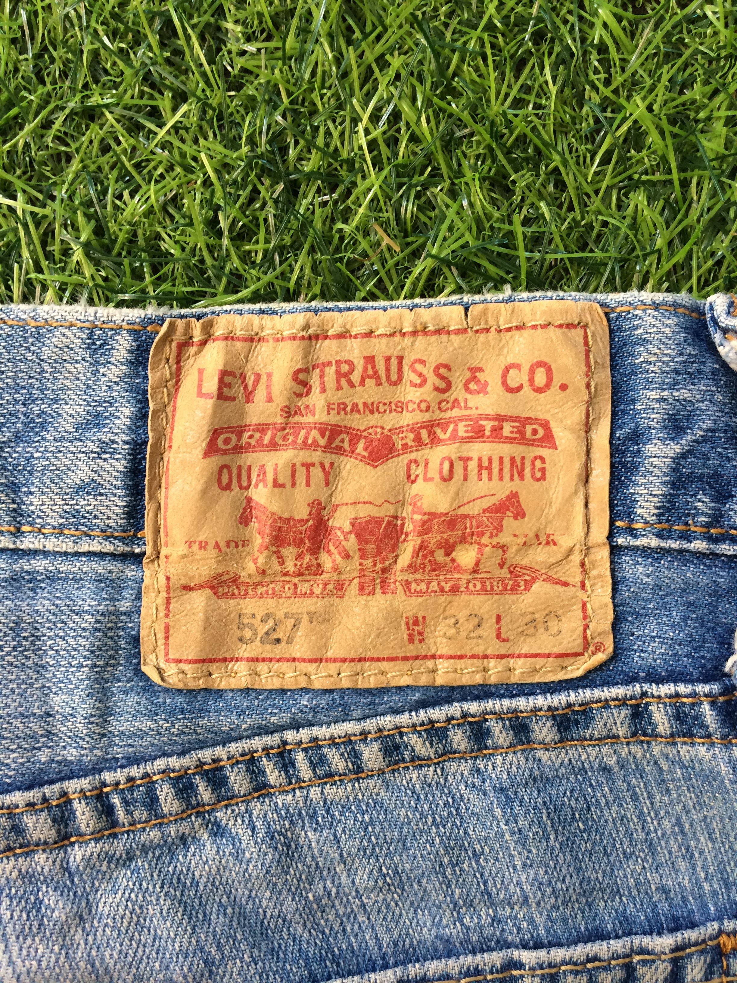 Levi's × Unsound Rags Distressed Levi's 527 Bootcut Jeans #B-1006 Size US 33 - 10 Thumbnail