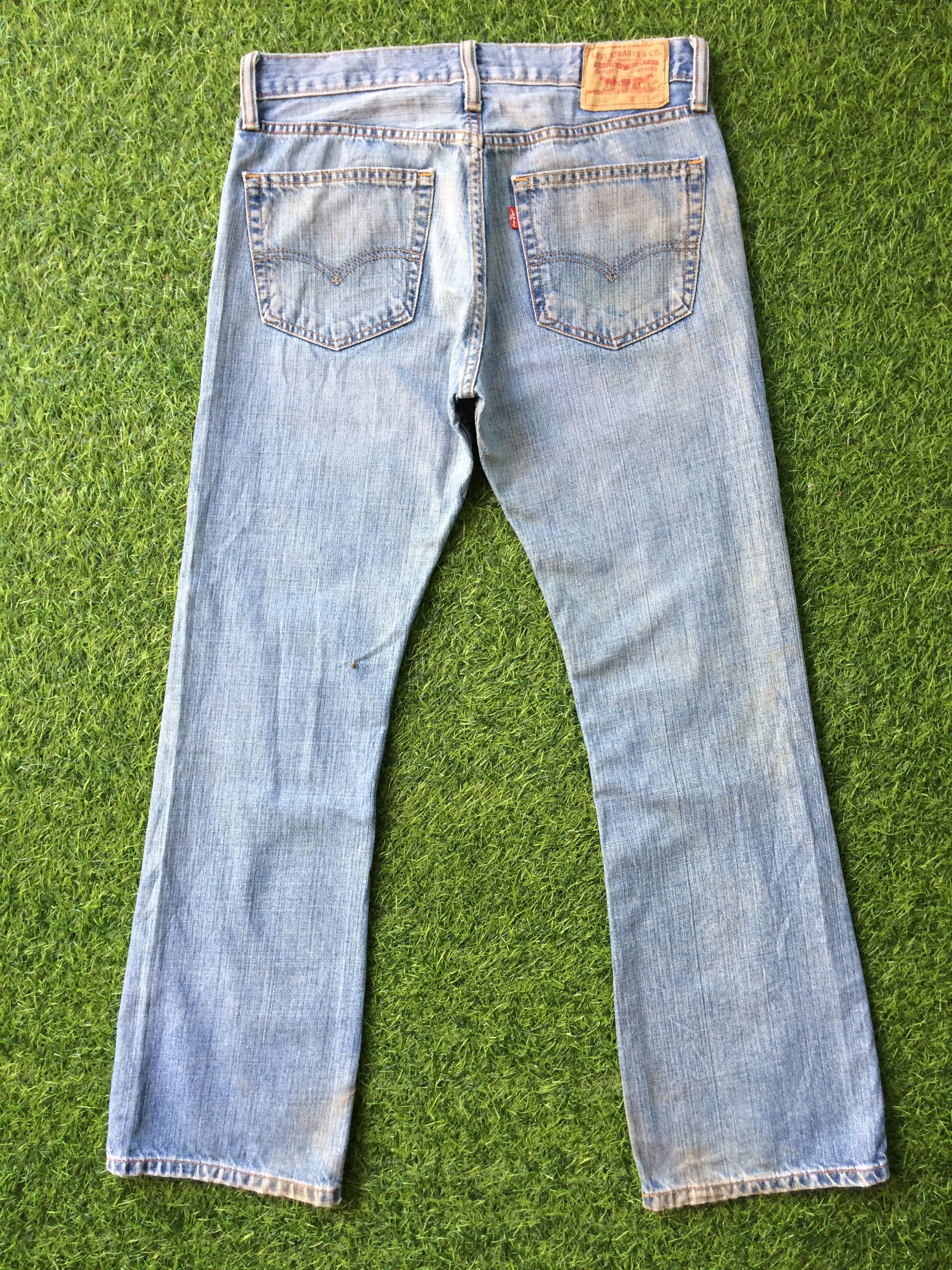 Levi's × Unsound Rags Distressed Levi's 527 Bootcut Jeans #B-1006 Size US 33 - 2 Thumbnail